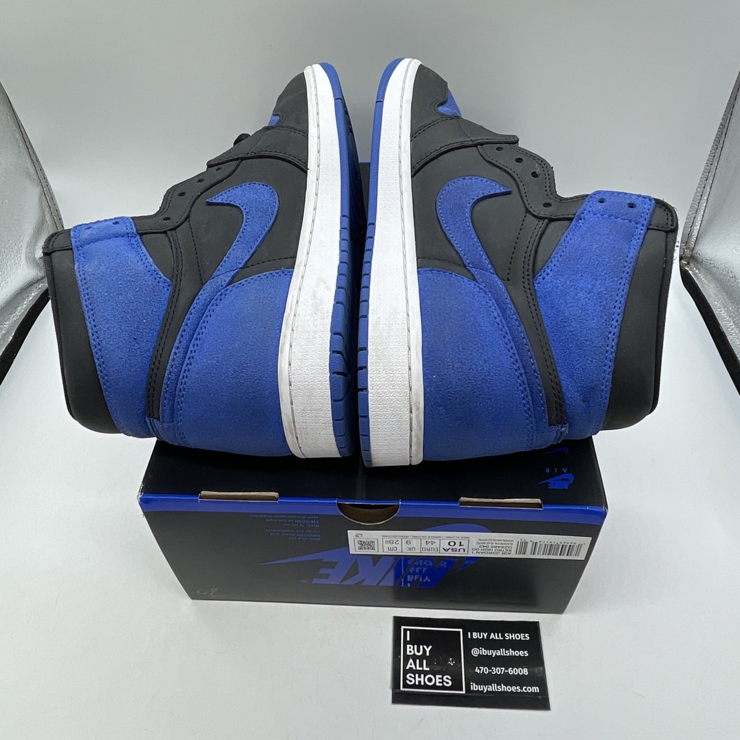 Size 10 - Air Jordan 1 Retro OG High Royal Reimagined Suede (DZ5485-042)