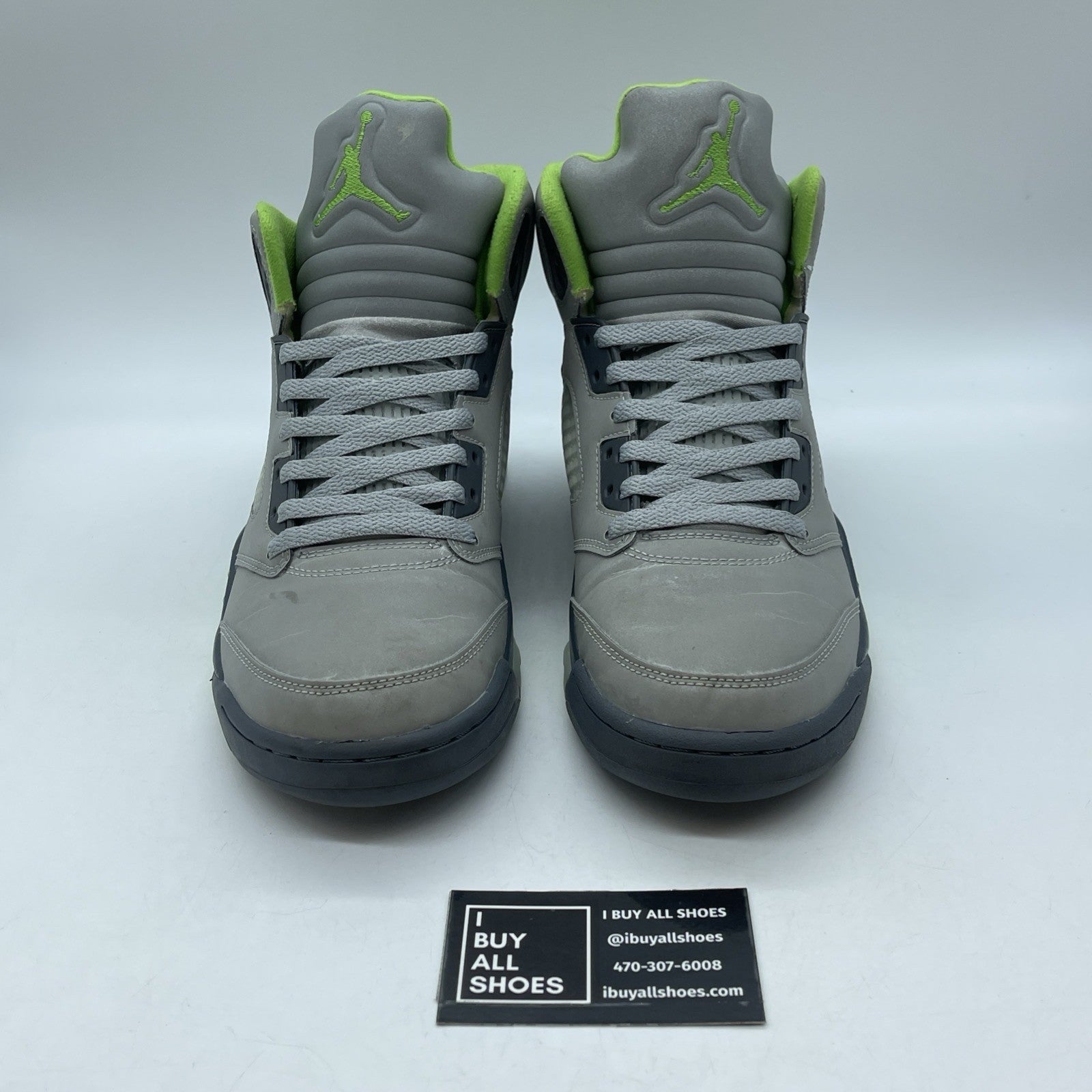 Size 10 - Jordan 5 Retro Green Bean Grey Leather (DM9014-003)