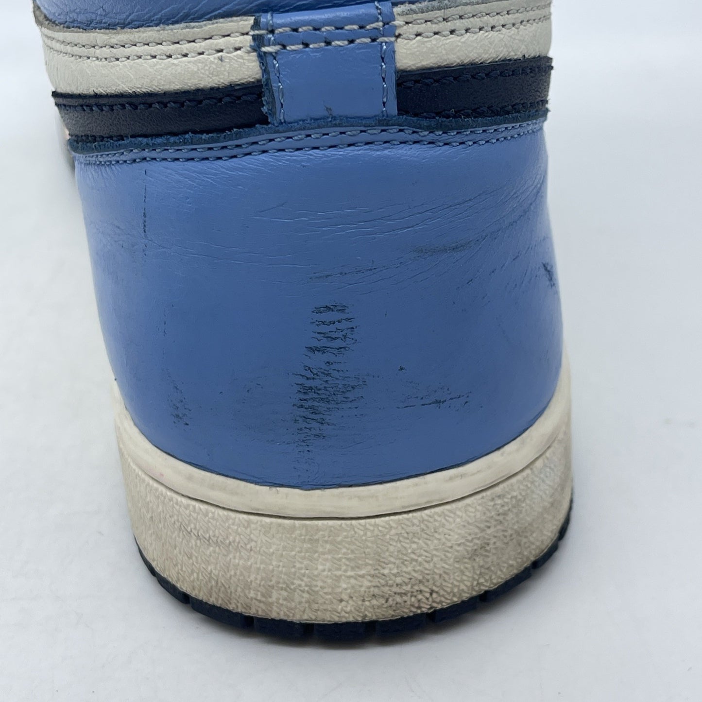 Size 12 - Jordan 1 Retro OG High Obsidian UNC Blue White Leather (555088-140)