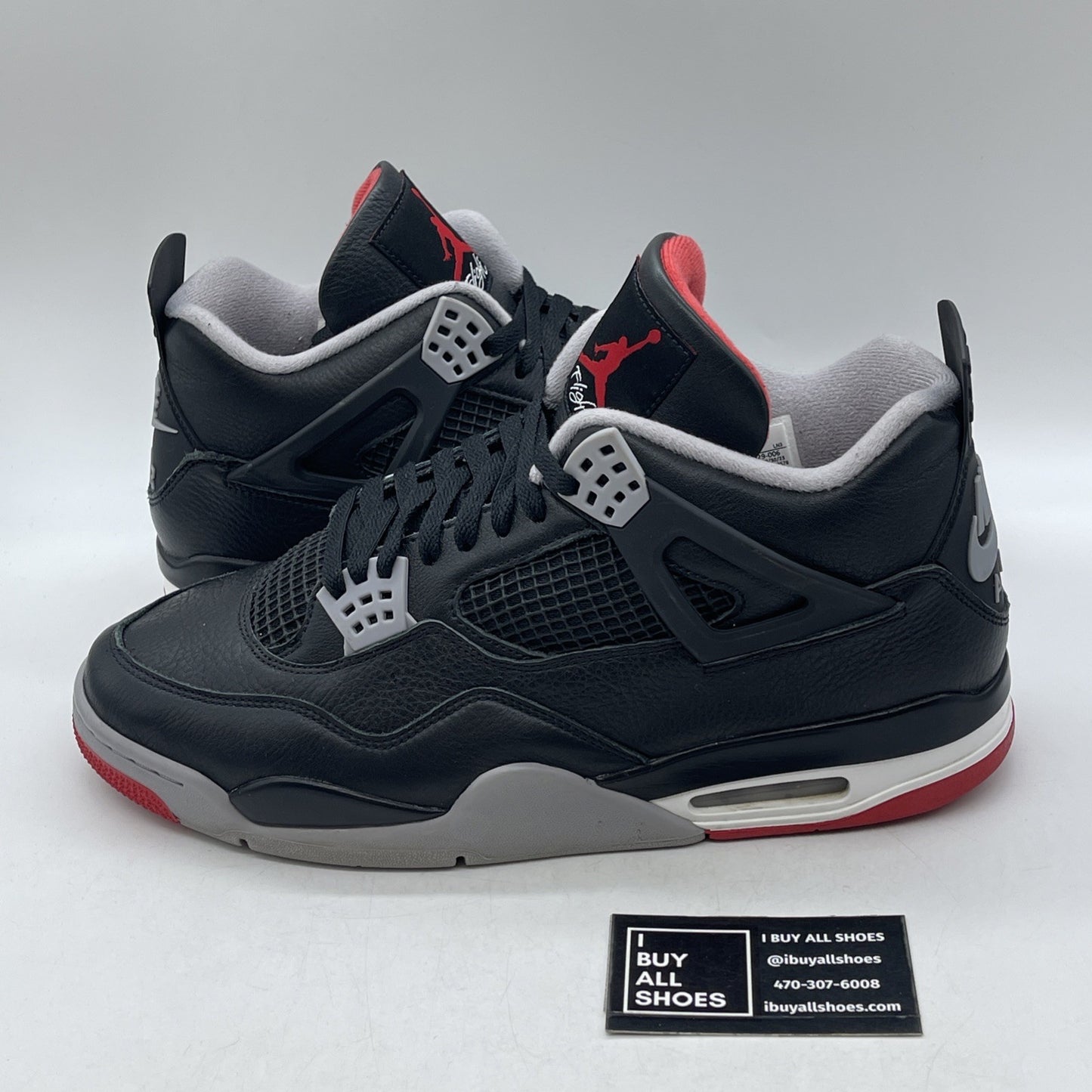 Size 13 - Air Jordan 4 Retro bred release 2012 (FV5029-006)