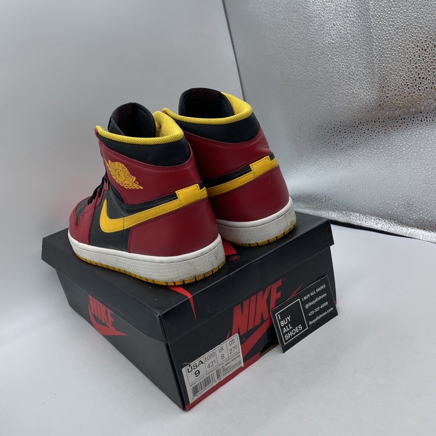 Size 9 - Air Jordan 1 Retro OG High Highlight Reel (555088-017)
