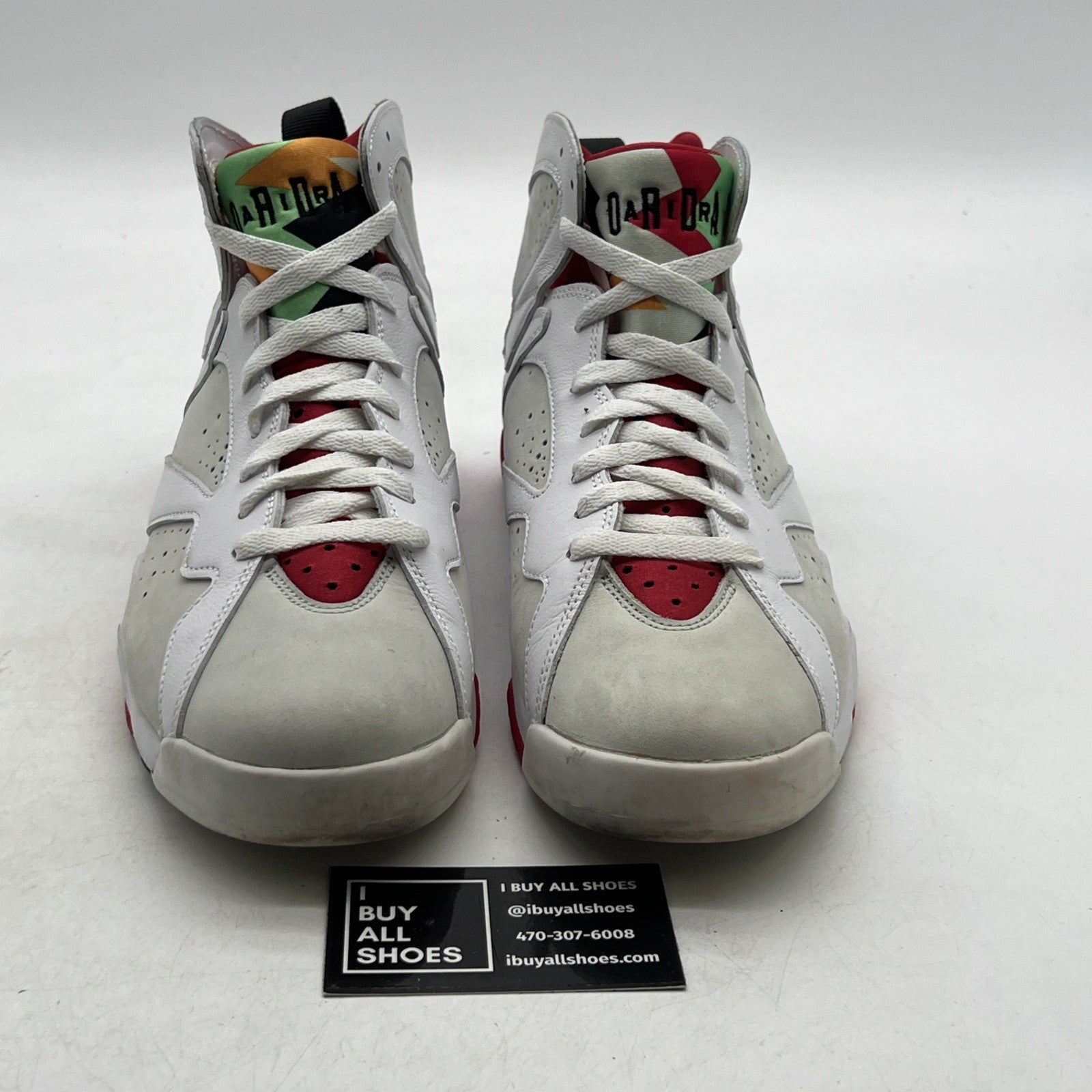 Size 9.5 - Air Jordan 7 Retro 2015 Hare (304775-125)