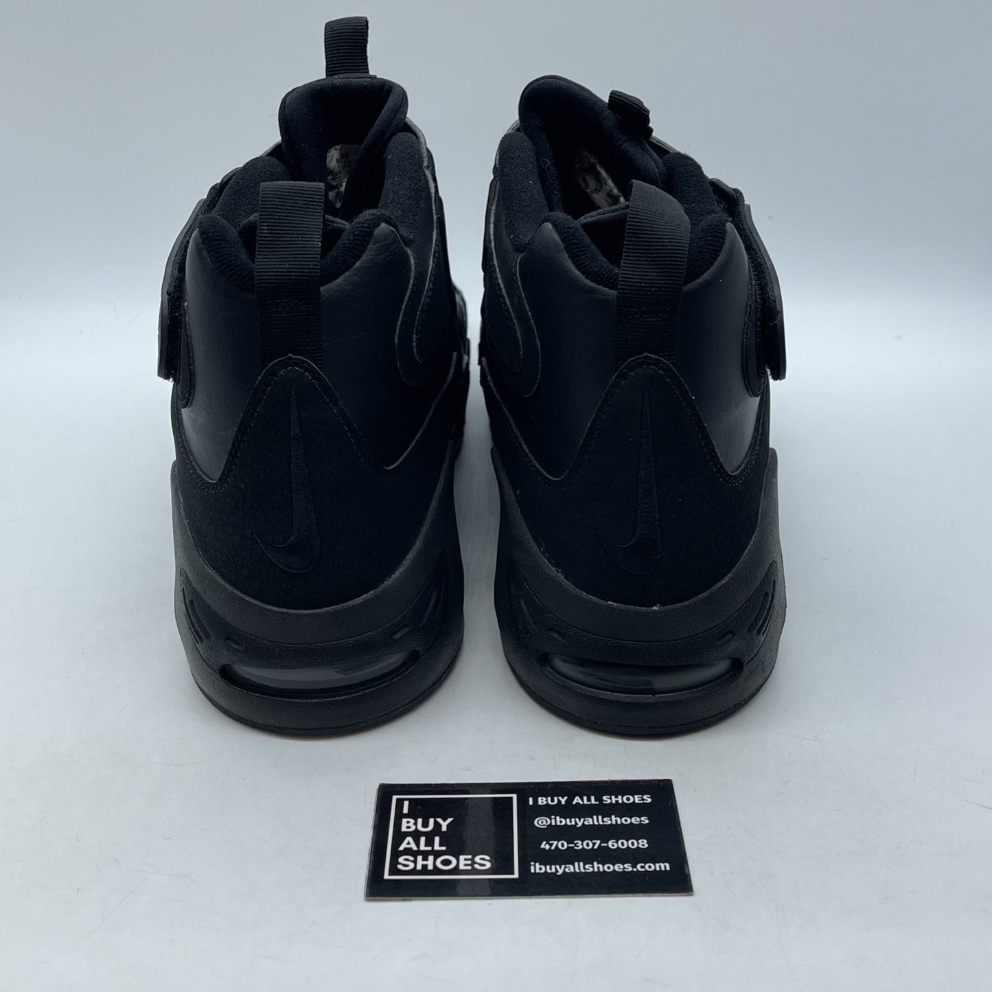 Size 13 - Nike Air Griffey Max 1 Black Suede Leather (354912-001)