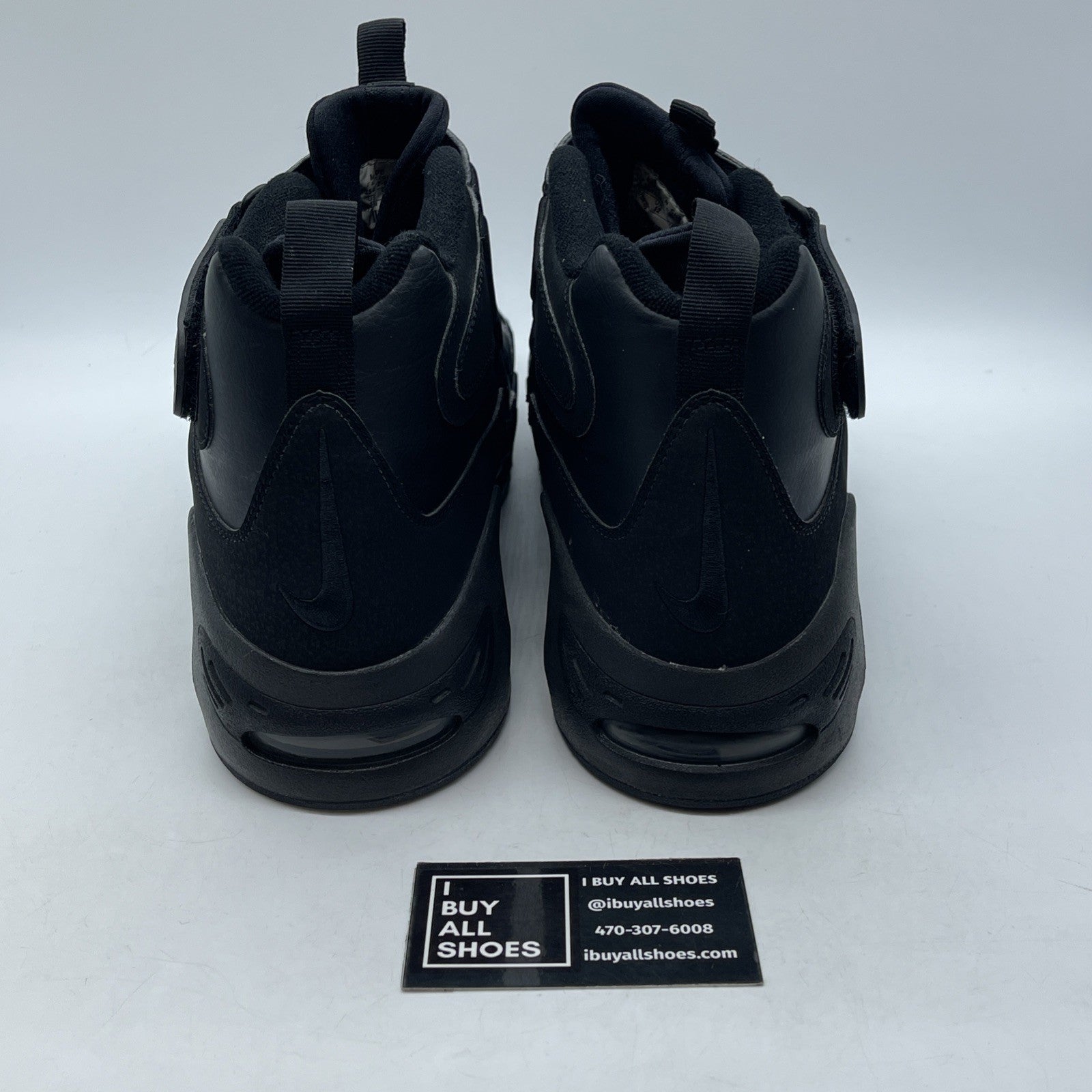 Size 13 - Nike Air Griffey Max 1 Black Suede Leather (354912-001)