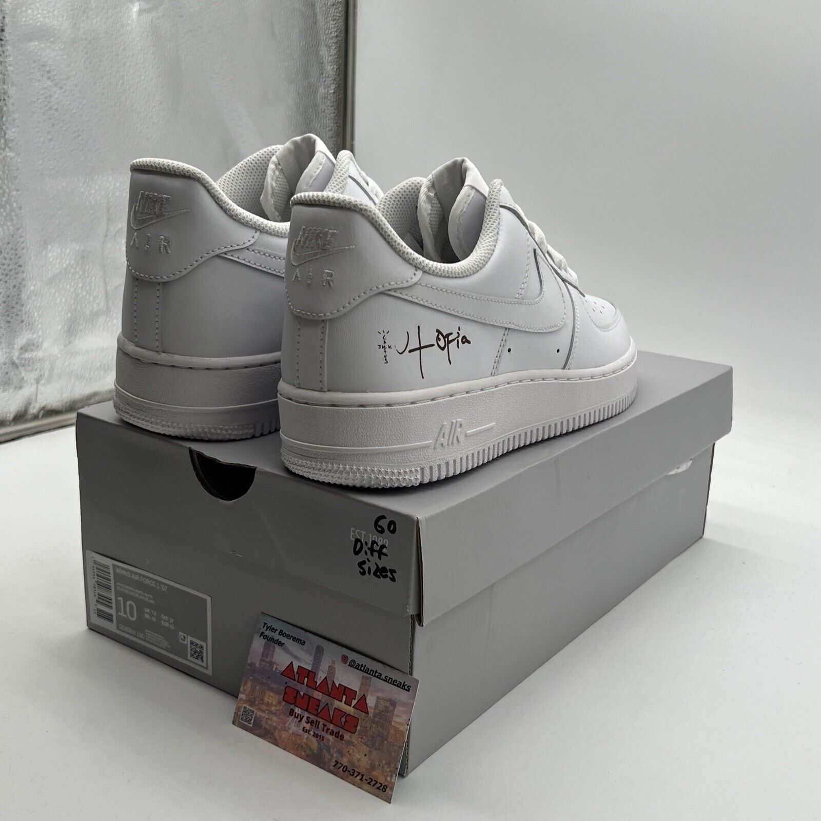 Size 10W - Nike Air Force 1 Low White 2018 (DD8959-100)