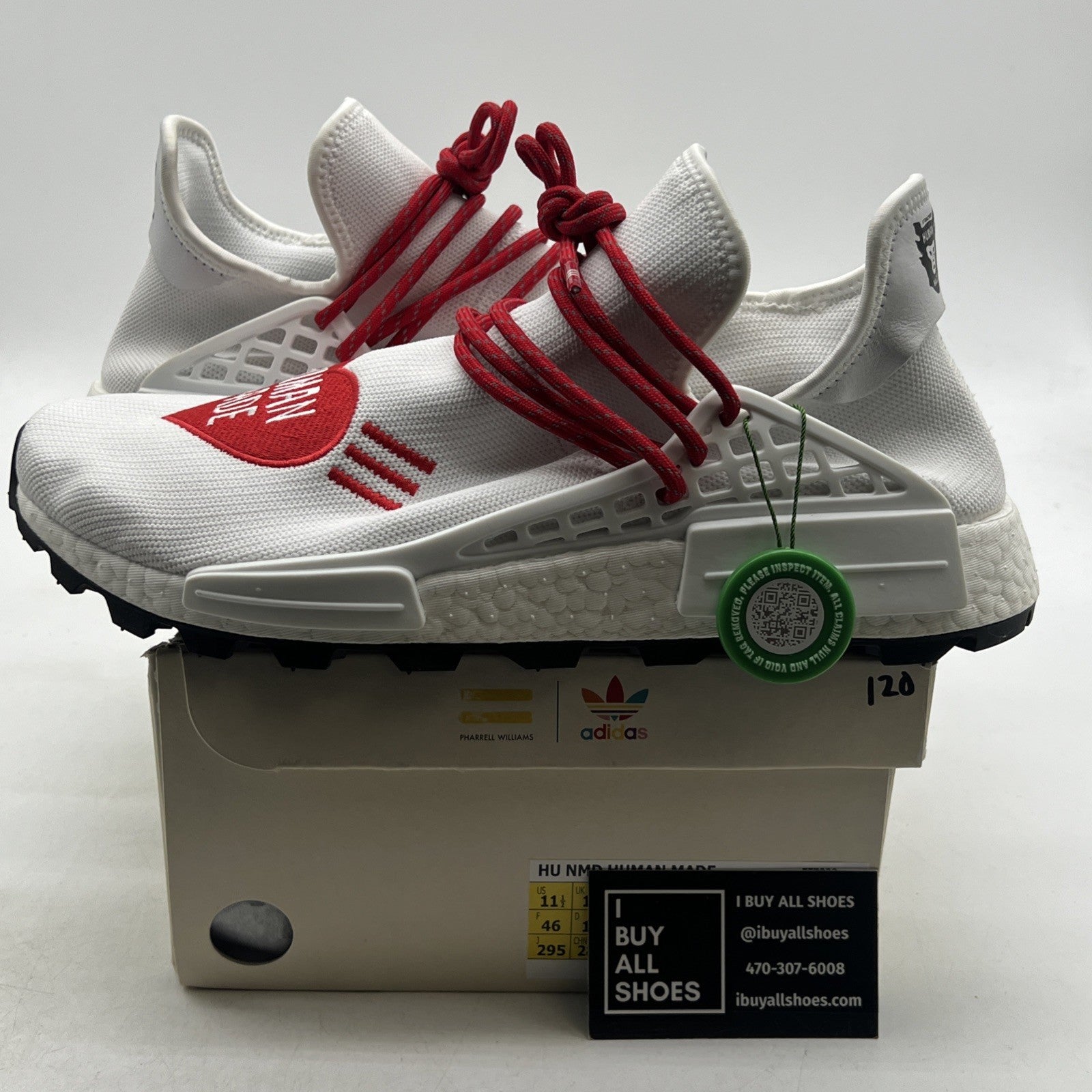 Size 11.5 - adidas HUMAN MADE x Pharrell x NMD Hu Love (EF7223)