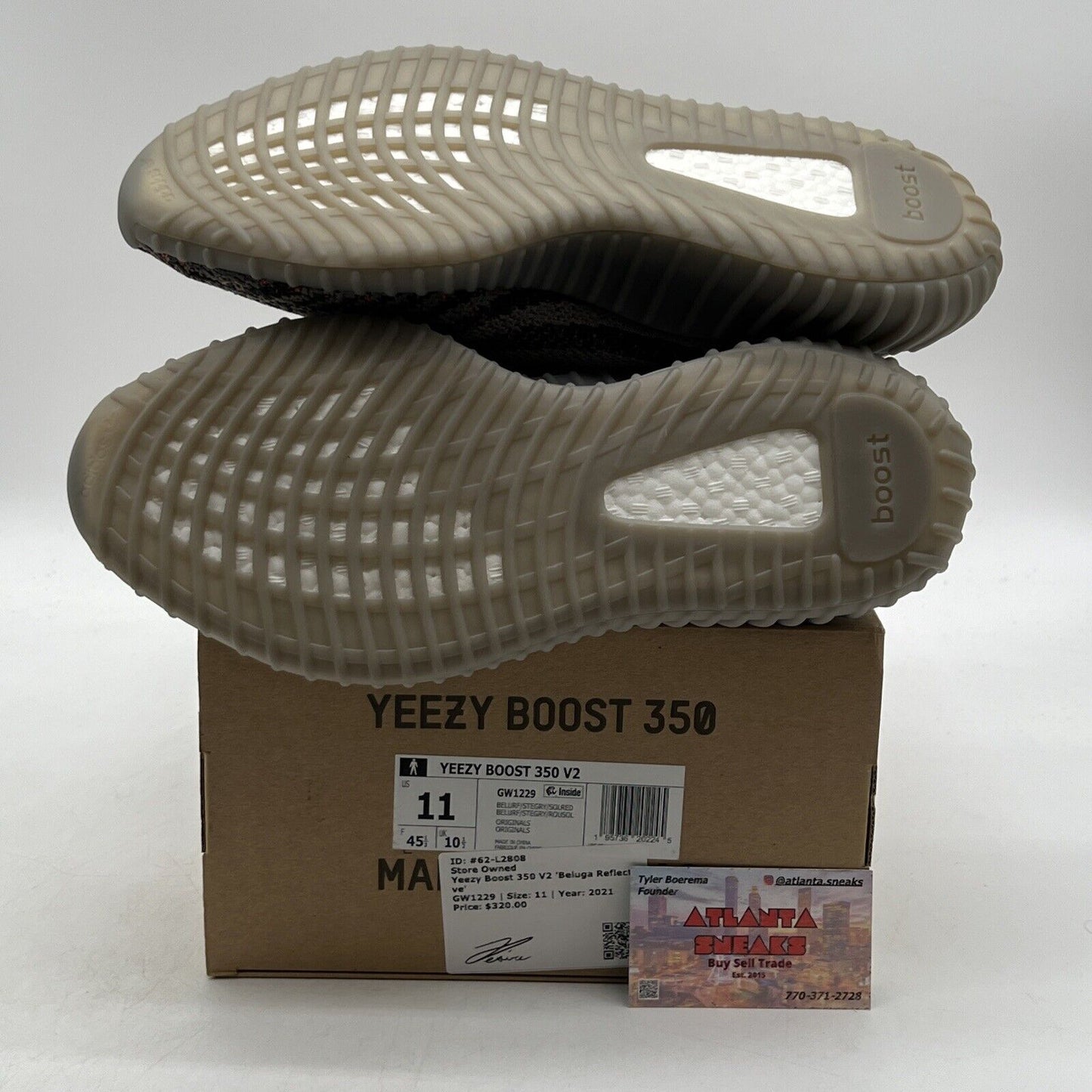 Size 11 - adidas Yeezy Boost 350 V2 Low Beluga Reflective (GW1229)