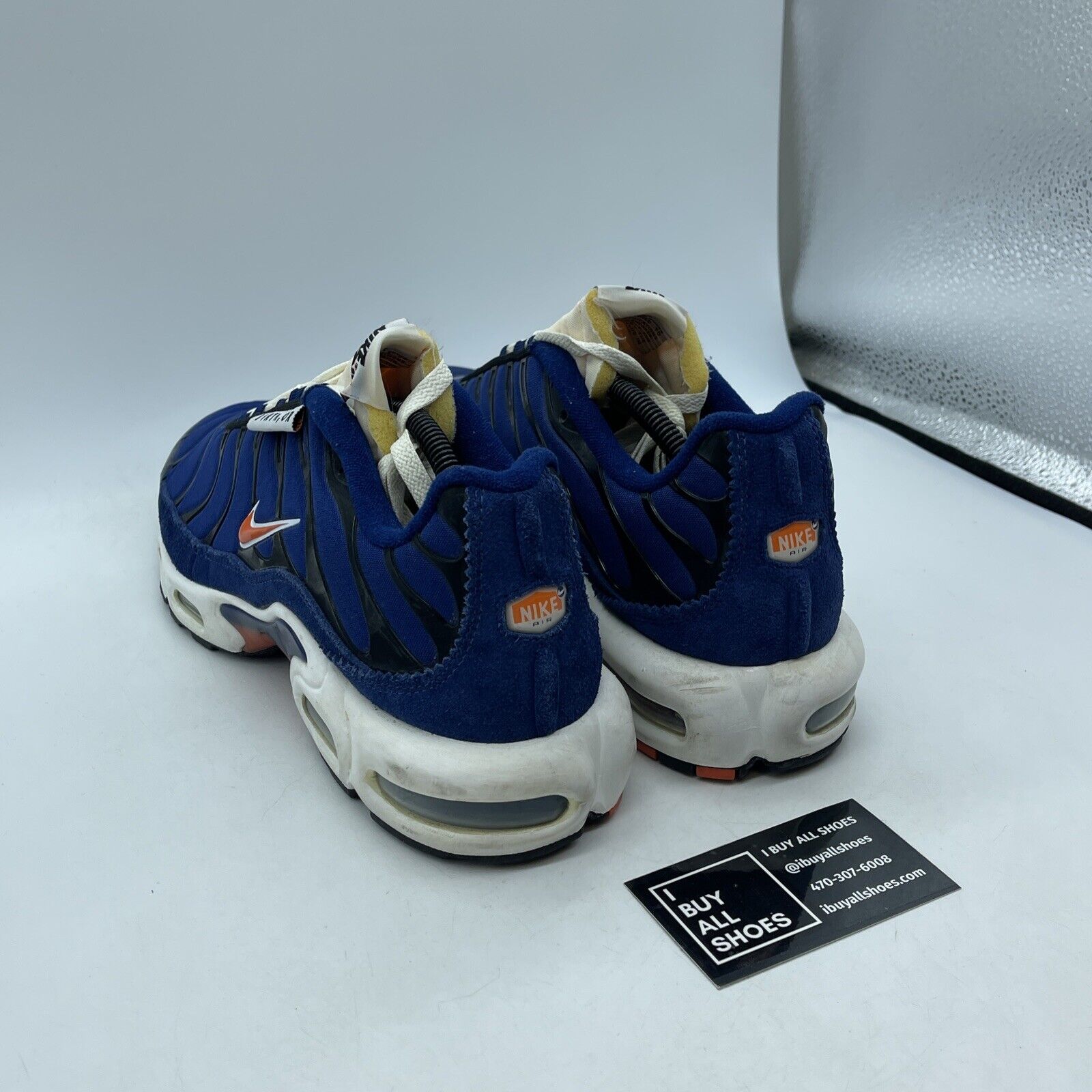 Size 12 - Nike Air Max Running Club Deep Royal Blue black Suede   (DC9332-001)
