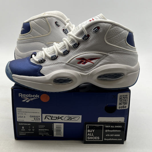 Size 8 - Reebok Question 2022 Mid Blue Toe (GX0227)