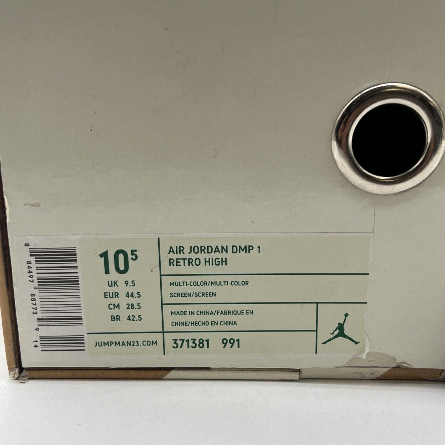 Size 10.5 - Air Jordan 1 Retro DMP High Chicago Bulls (332550-061)