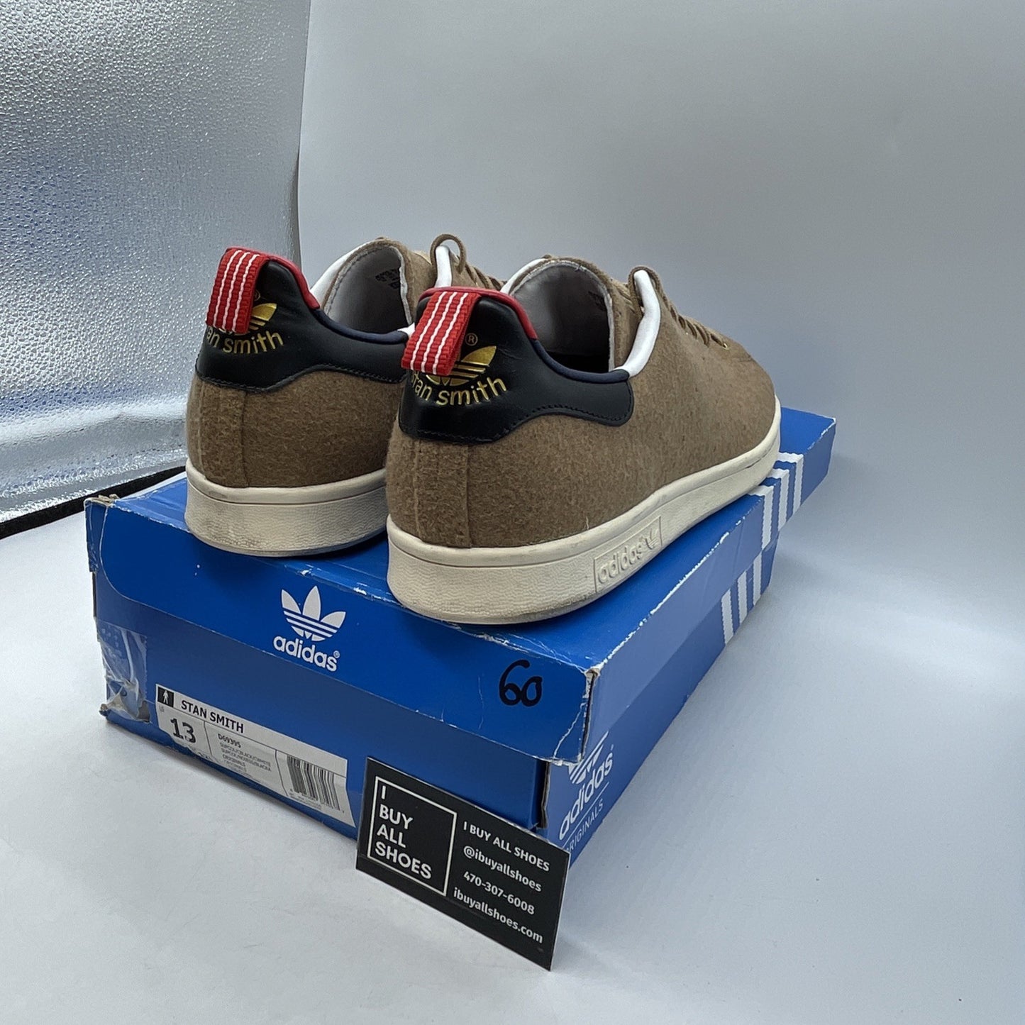 Size 13 - Adidas Extra Butter x Originals Stan Smith Wunderkind (D69395)
