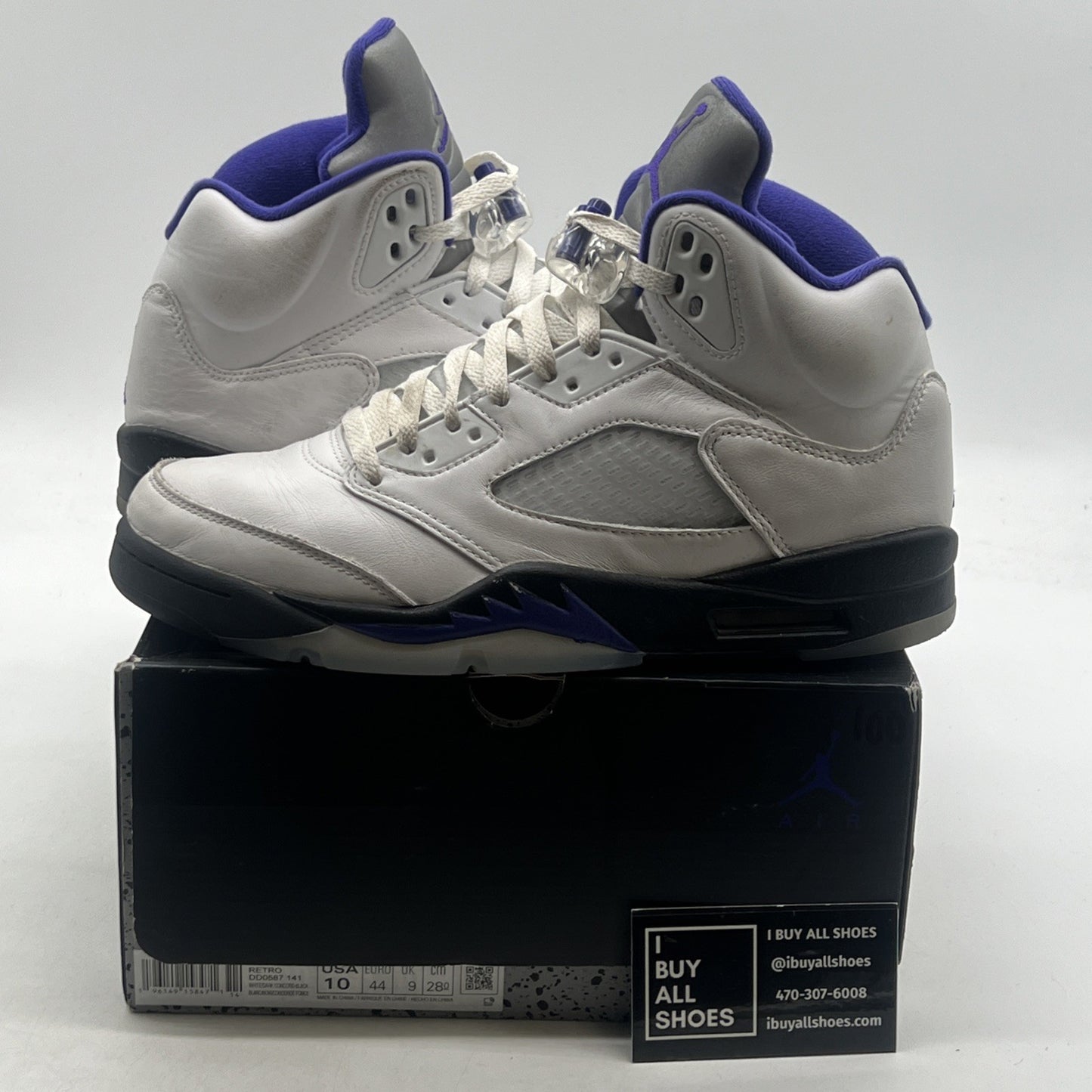 Size 10 - Air Jordan 5 Concord 2022 (DD0587-141)