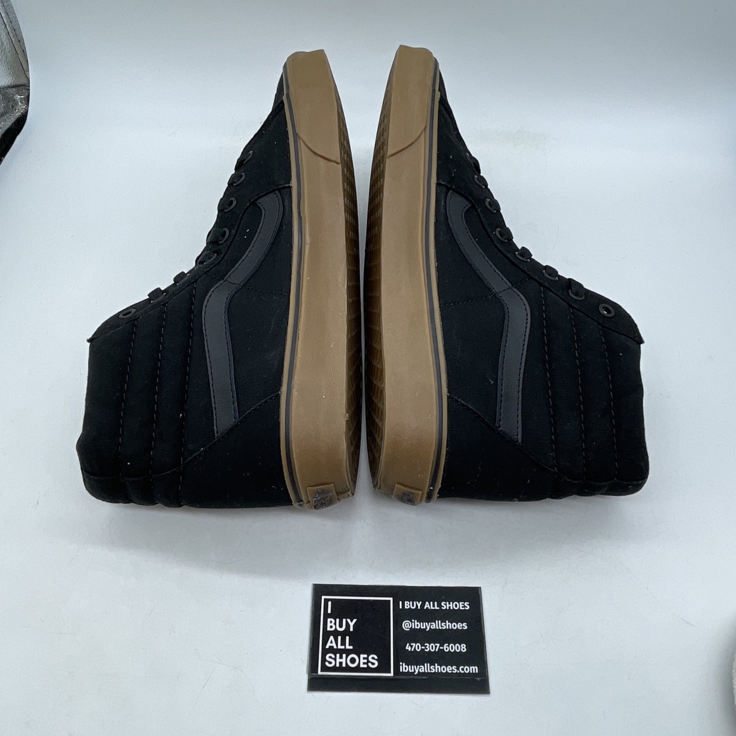 Size 12 - VANS Sk8- Reissue Canvas High Black Light Gum NWB (VNOA2XSBL0D)