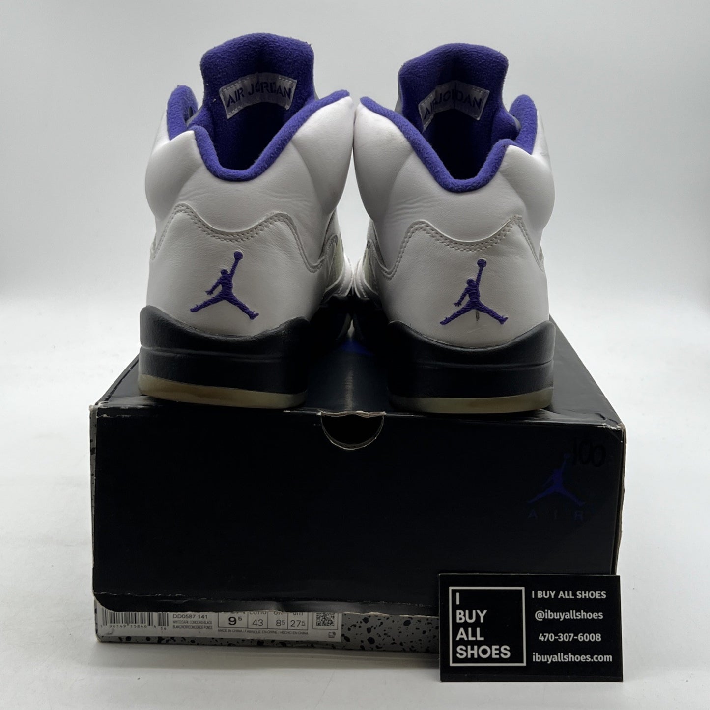 Size 9.5 - Air Jordan 5 Concord 2022 (DD0587-141)