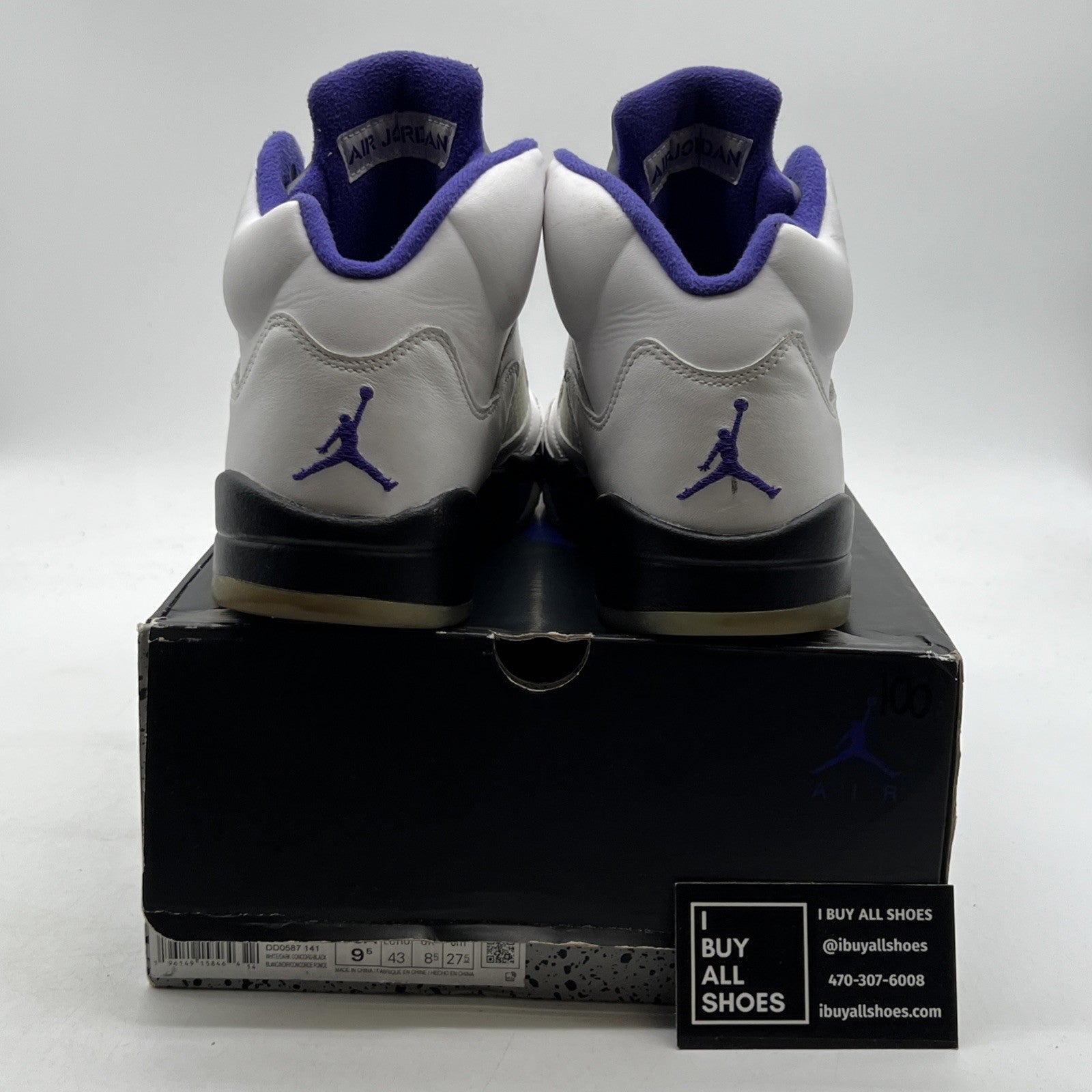 Size 9.5 - Air Jordan 5 Concord 2022 (DD0587-141)