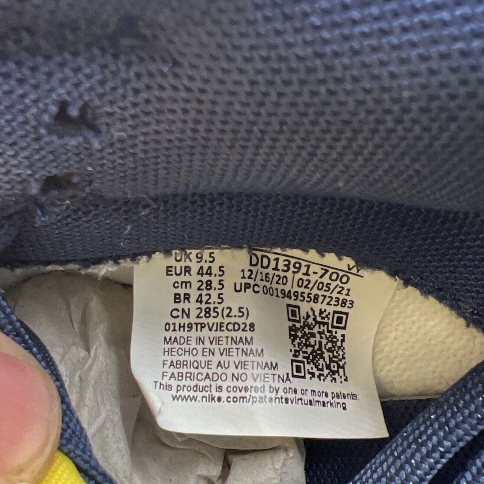 Size 10.5 - Nike Dunk Low Michigan 2021 (DD1391-700)