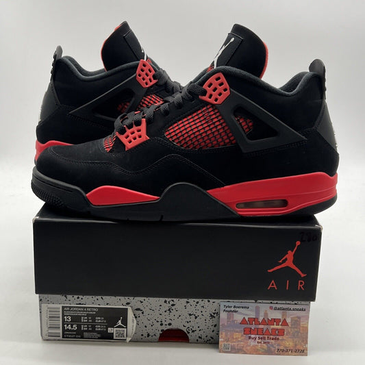 Size 13 - Air Jordan 4 Retro Mid Red Thunder (CT8527-016)