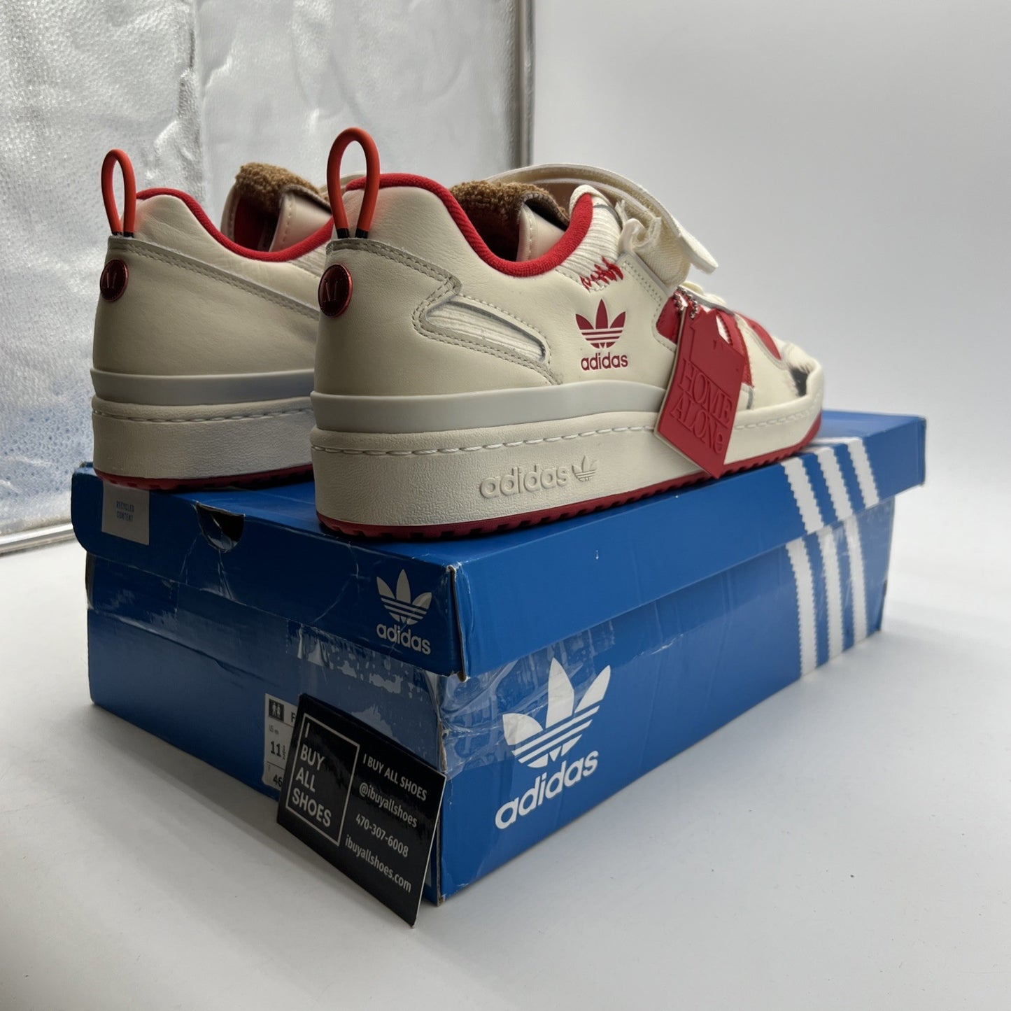 Size 11.5 - adidas Home Alone x Forum Low Red (GZ4378)