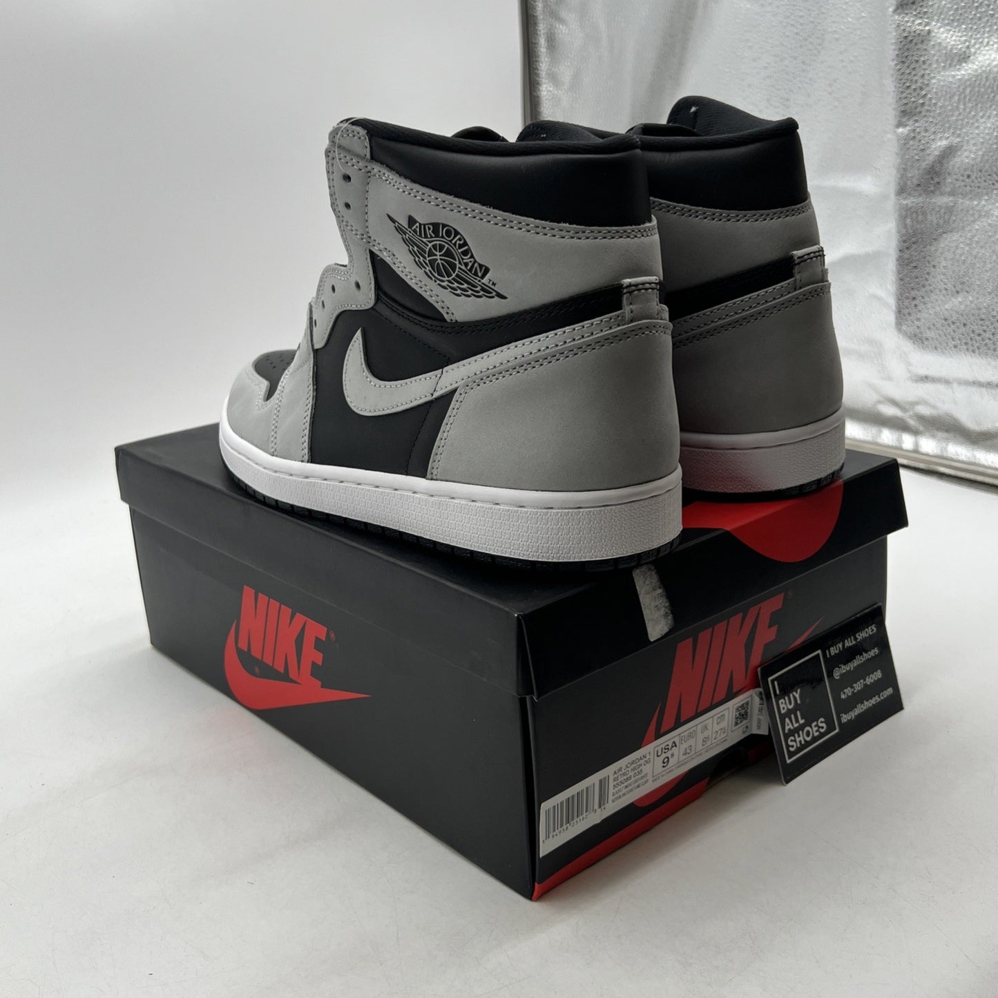 Size 9.5 - Air Jordan 1 Retro OG High Shadow 2.0 (555088-035)