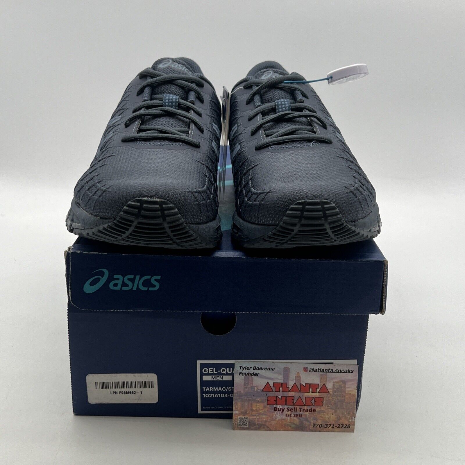 Size 11 -  ASICS Gel- Quantum 180 4 Men's Sport (1021A104-021) STEEL Blue