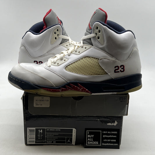 Size 14 - Air Jordan 5 Retro Olympic 2011 (136027-103)