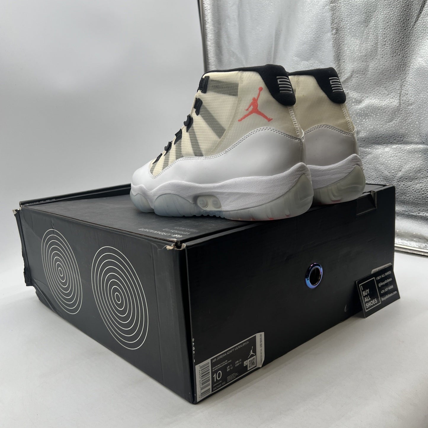 Size 10 - Air Jordan 11 Adapt White (DA7990-100)