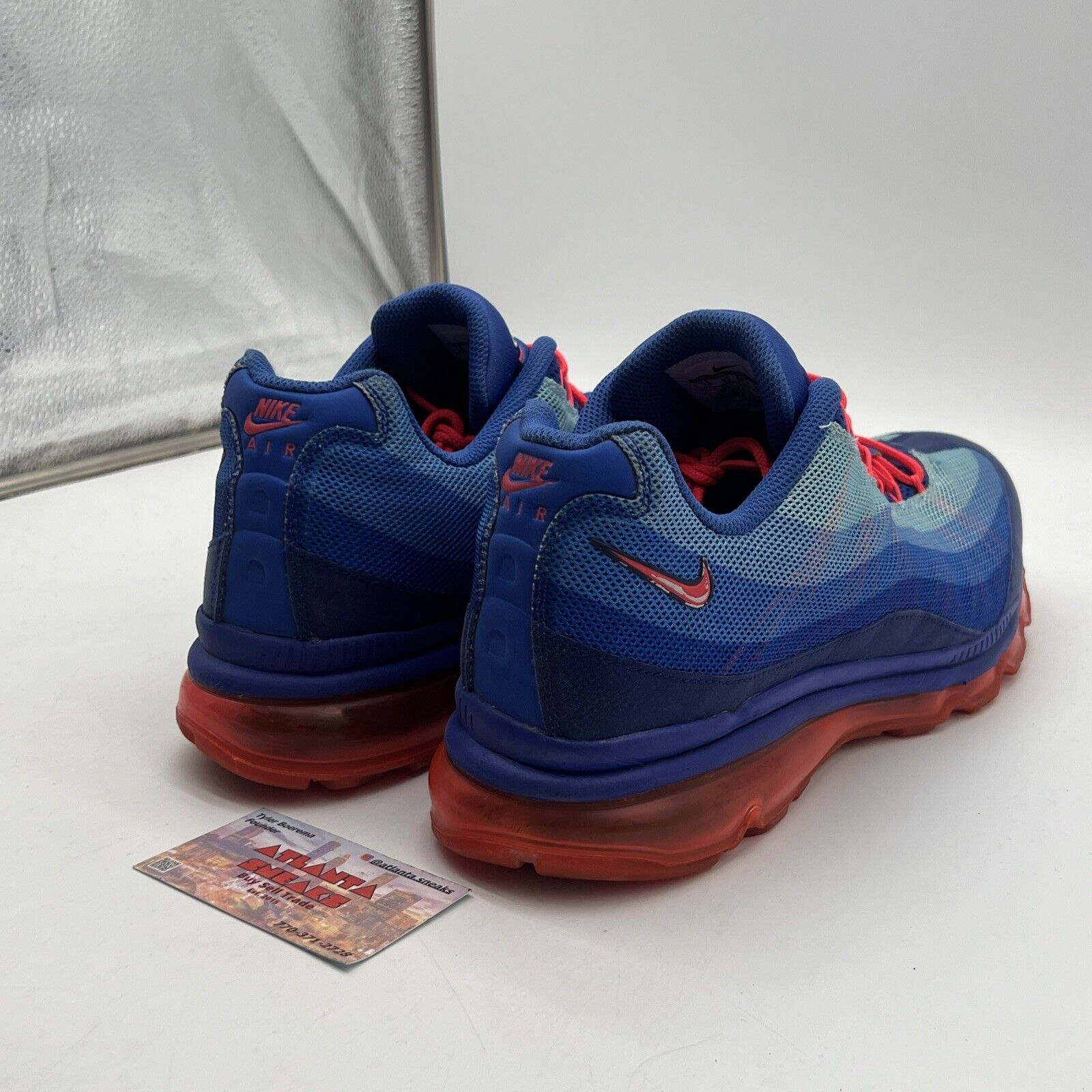 Size 13 - Nike Air Max 95 Dynamic Flywire Ultramarine Royal Blue (554715-464)