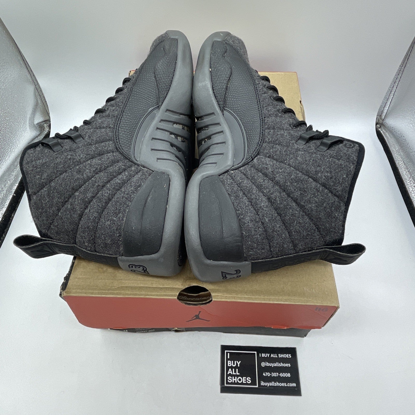 Size 8.5 - Air Jordan 12 Retro Wool (852627-003)
