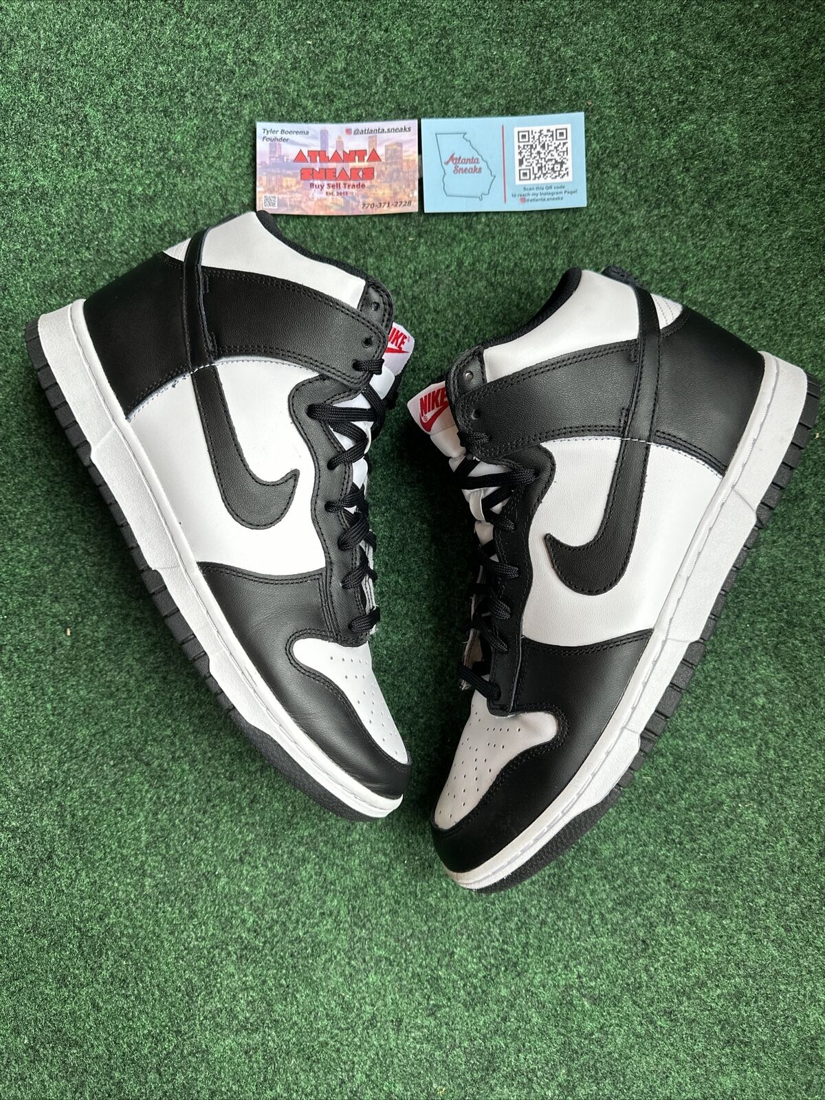 Size 12W - Nike Dunk High Panda 2021 Or Size 10.5 Mens