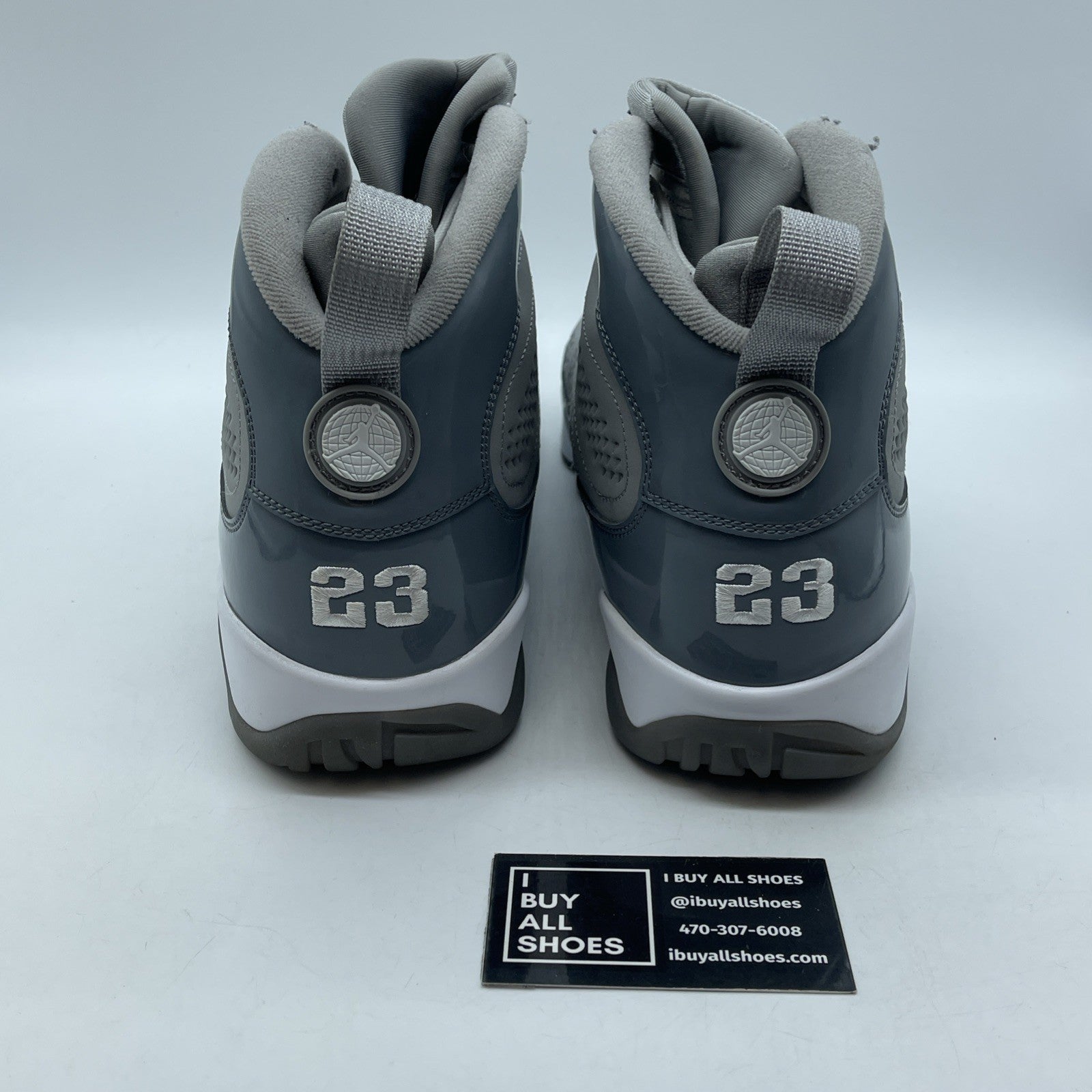 Size 13 - Air Jordan 9 Retro 2012 Cool Grey Suede Leather (302370-015)