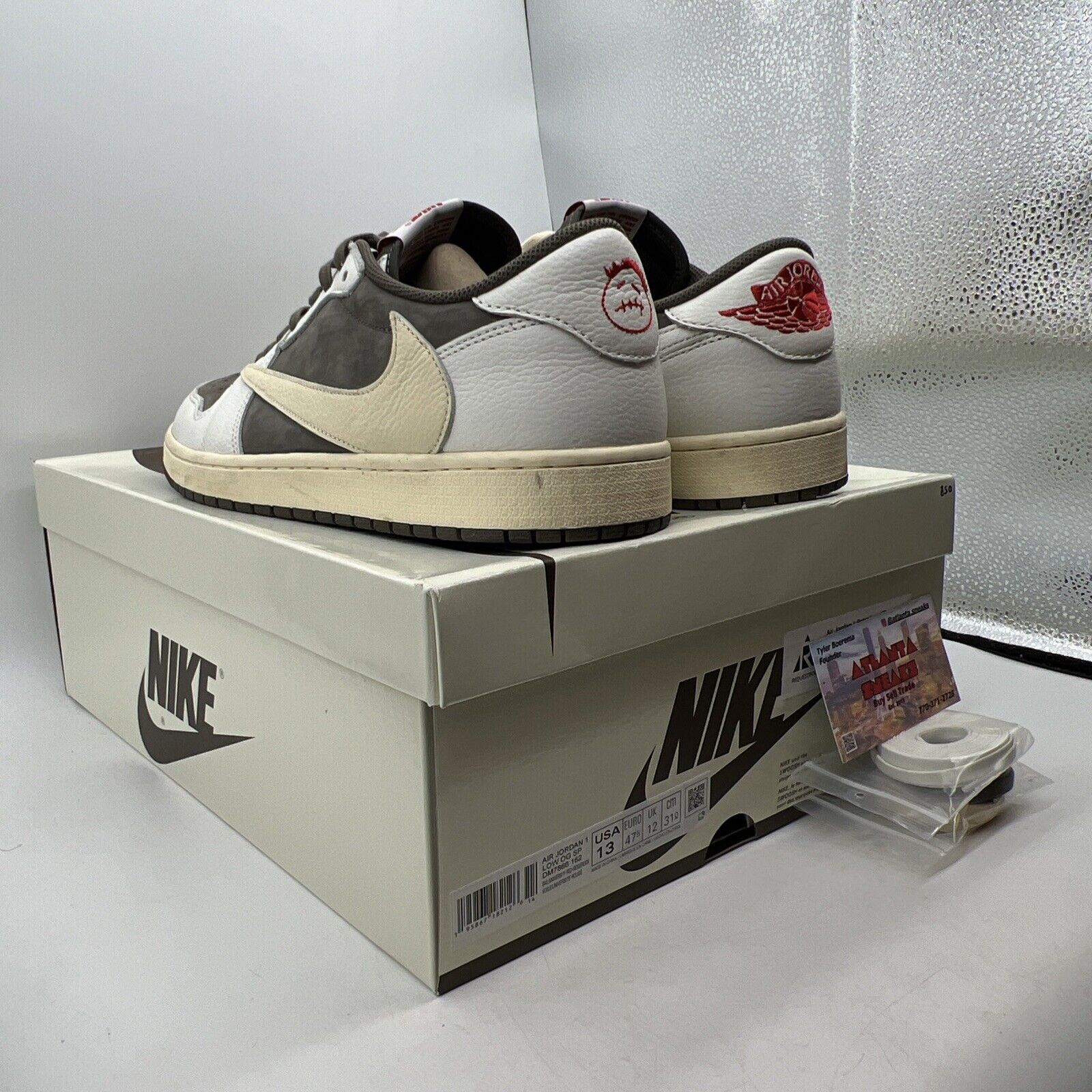 Size 13 - Jordan 1 Low OG x Travis Scott Reverse Mocha White (DM7866-162)