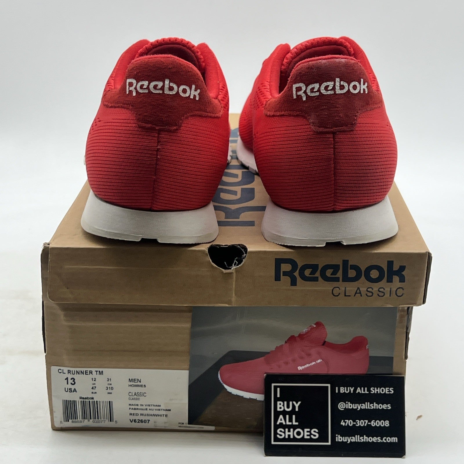 Size 13 - REEBOK REEBOK RUNNER CL TM (V62607)