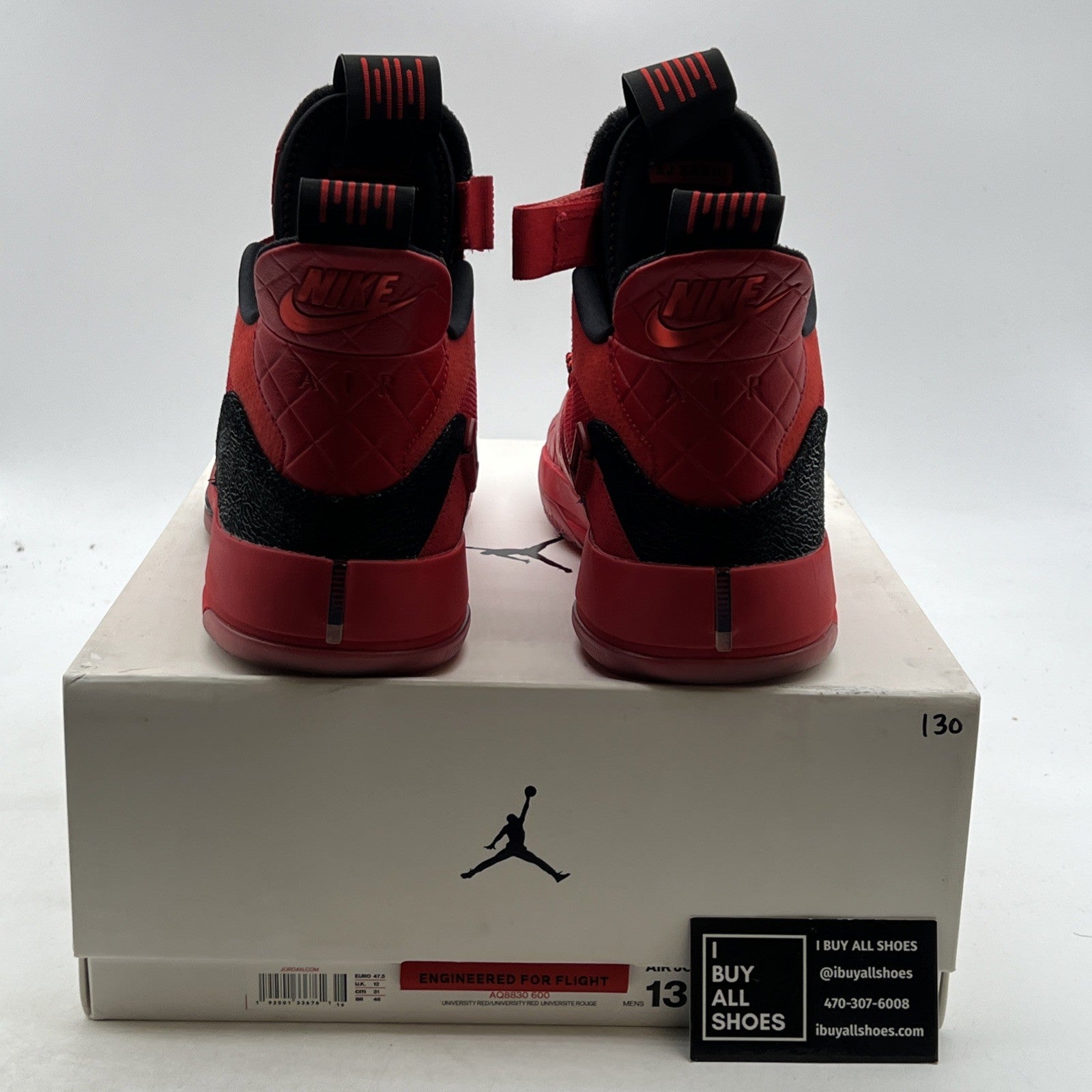 Size 13 - Air Jordan 33 University Red (AQ8830-600)