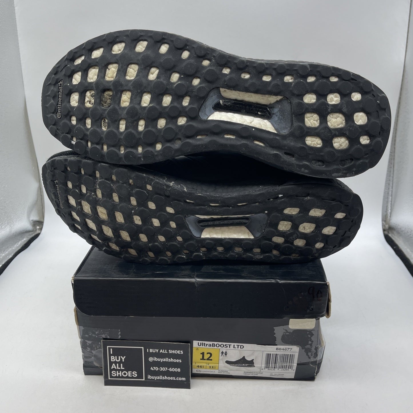 Size 12 - Adidas UltraBoost 1.0 Limited Triple Black (BB4677)