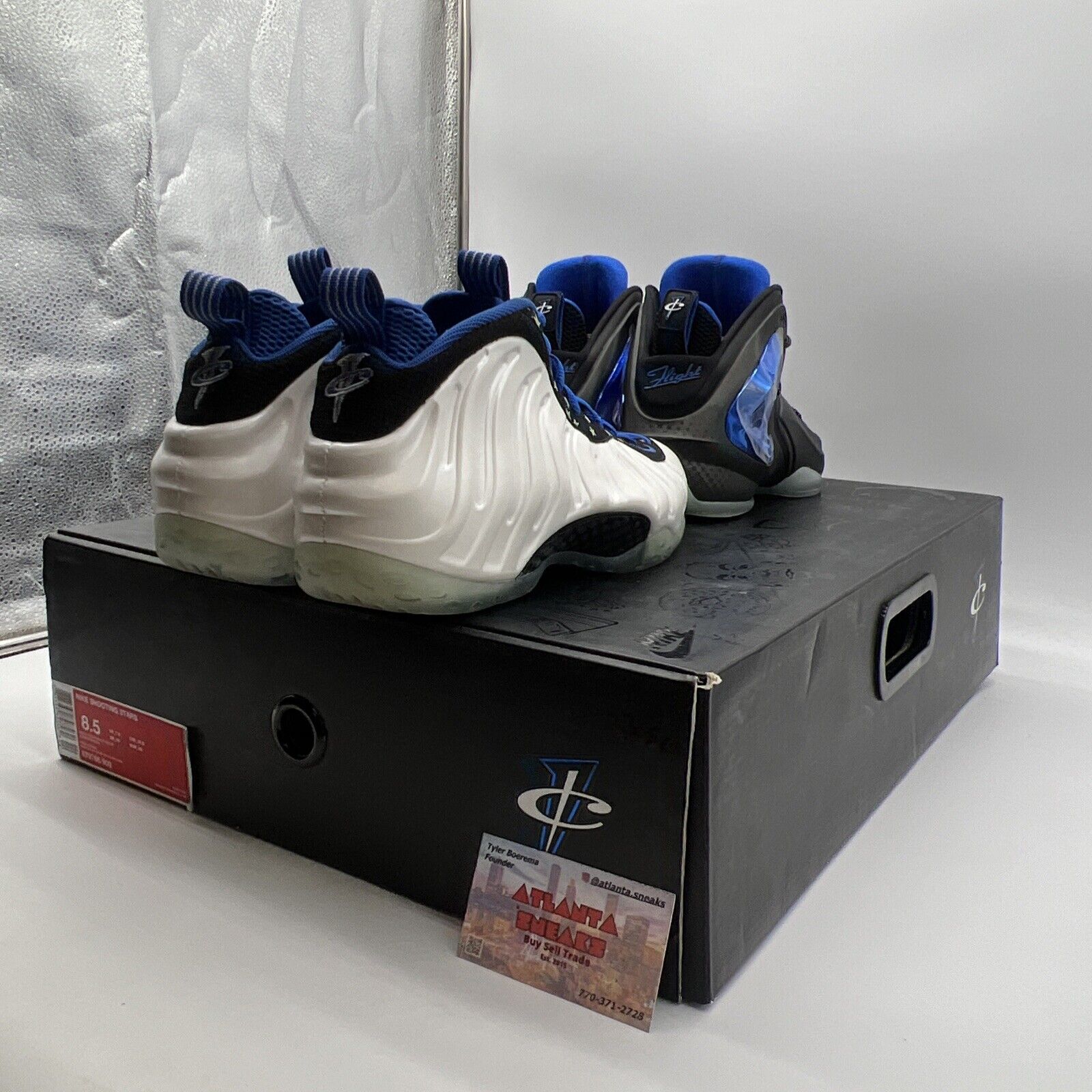 Size 8.5 - Nike Air Penny Shooting Stars Pack (679766-900) (2 Pairs)