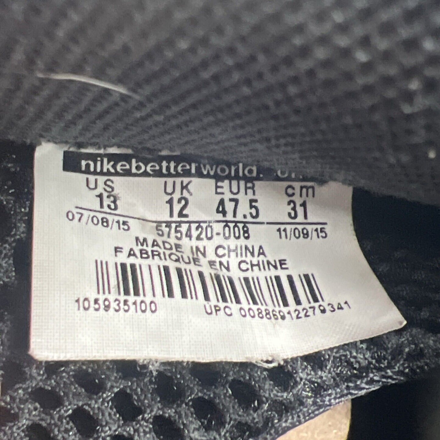Size 13 - Nike Air Foamposite One PRM Blue Mirror (575420-008)