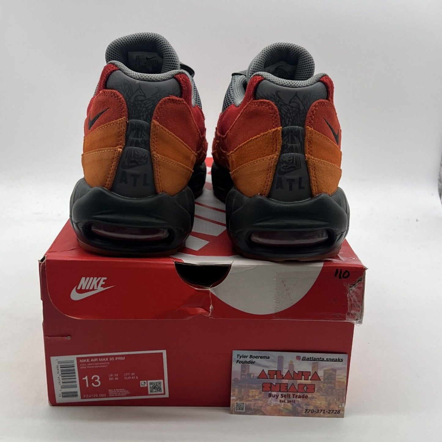 Size 13 - Nike Air Max 95 Premium Atlanta (FZ4125-060)