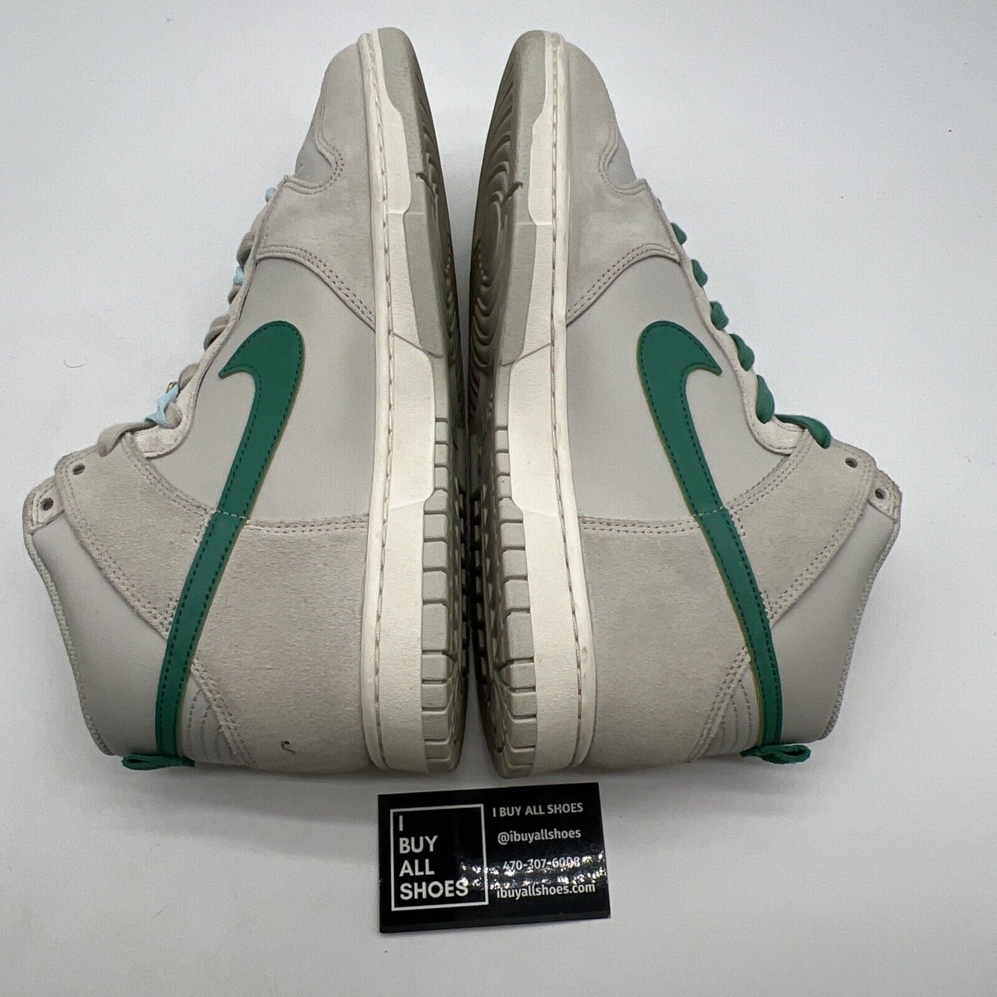 Size 11.5 - Nike Dunk SE High First Use Pack - Green Noise (DH0960-001)