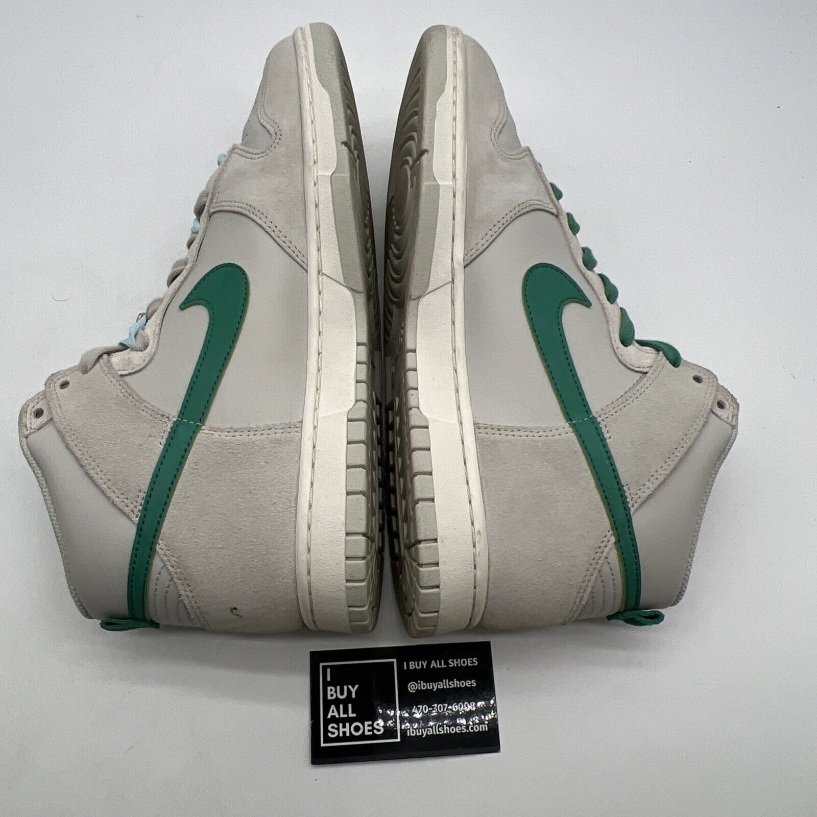 Size 11.5 - Nike Dunk SE High First Use Pack - Green Noise (DH0960-001)