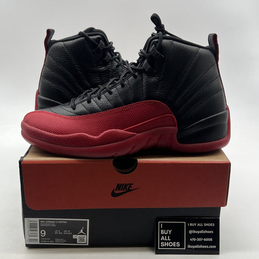 Size 9 - Air Jordan 12 Retro 2025 Flu Game (CT8013-002)