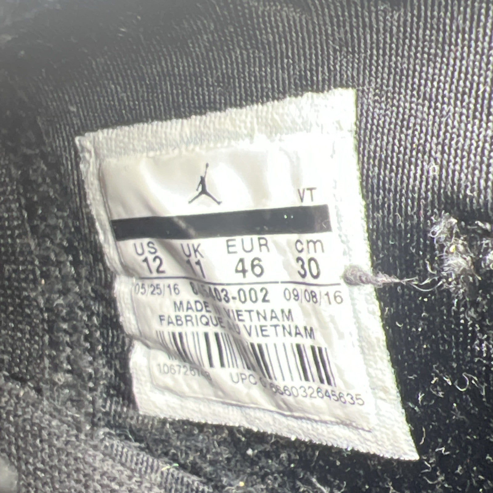 Size 12 - Jordan AJKO Trainer Low Black Anthracite (845403-002)