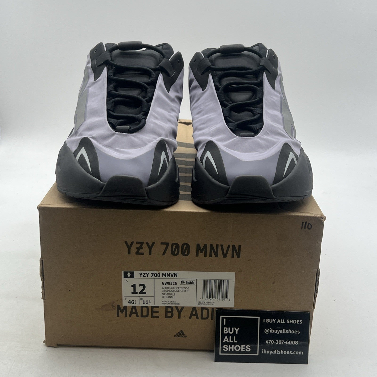 Size 12 - Adidas Yeezy Boost 700 MNVN Geode (GW9526)