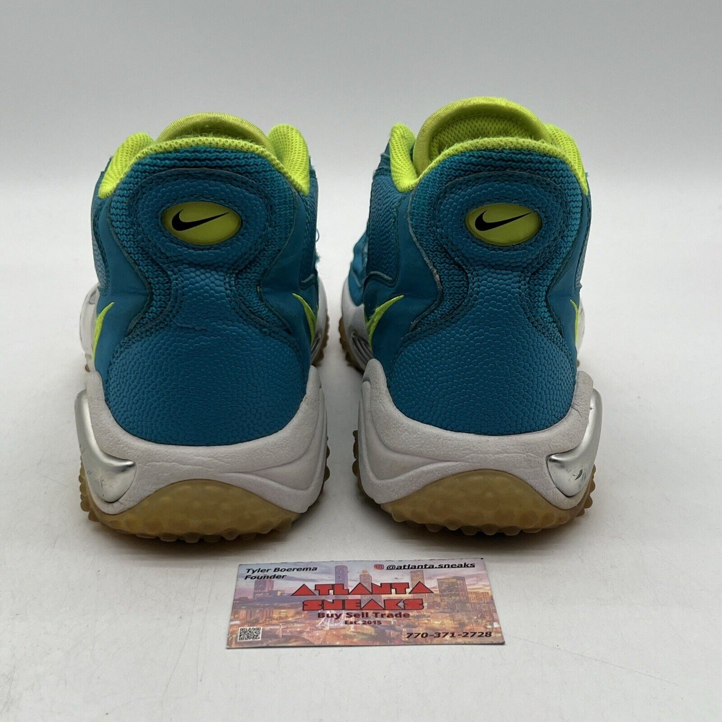 Size 11 - Nike Air Zoom Turf Jet 97 Blue White Leather (554989-400)