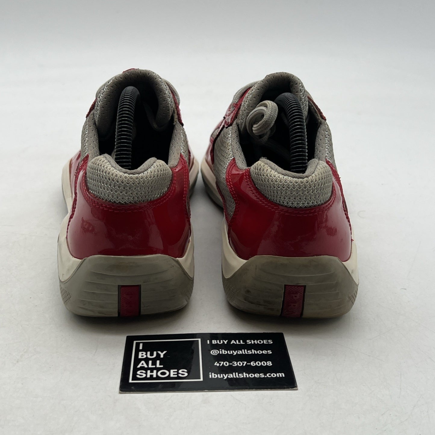 Size 6.5P - Prada Americas Cup Sneakers PR 3163