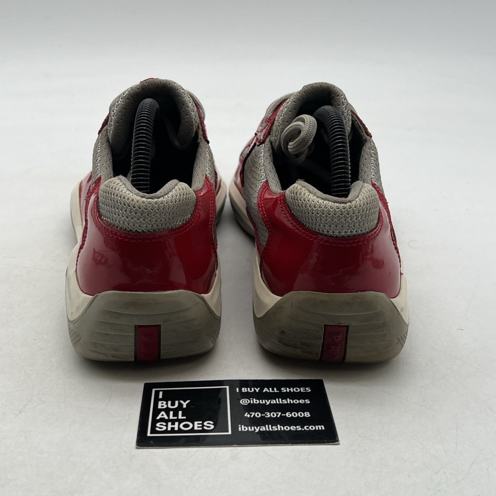 Size 6.5P - Prada Americas Cup Sneakers PR 3163