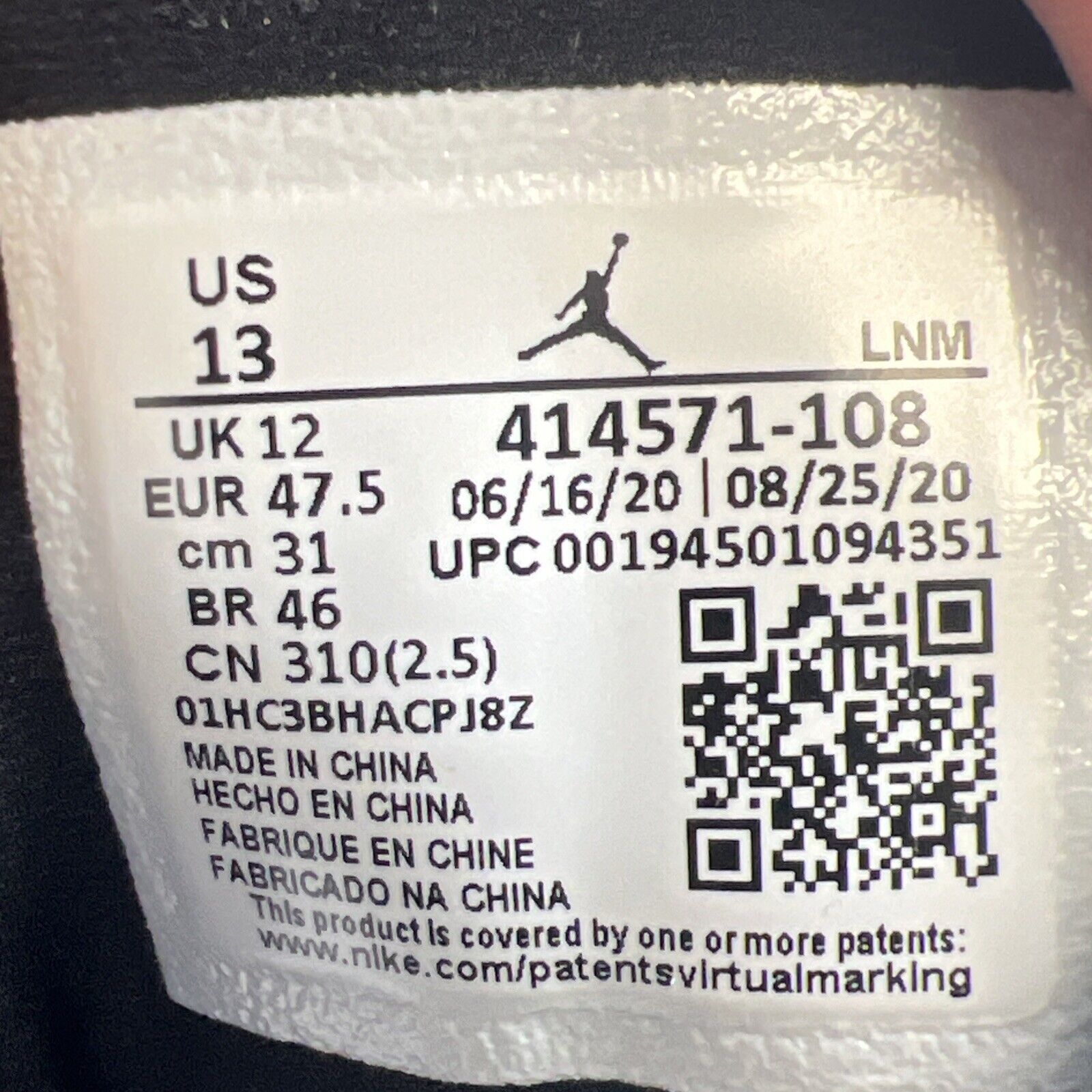 Size 13 - Air Jordan 13 Retro Starfish (414571-108)