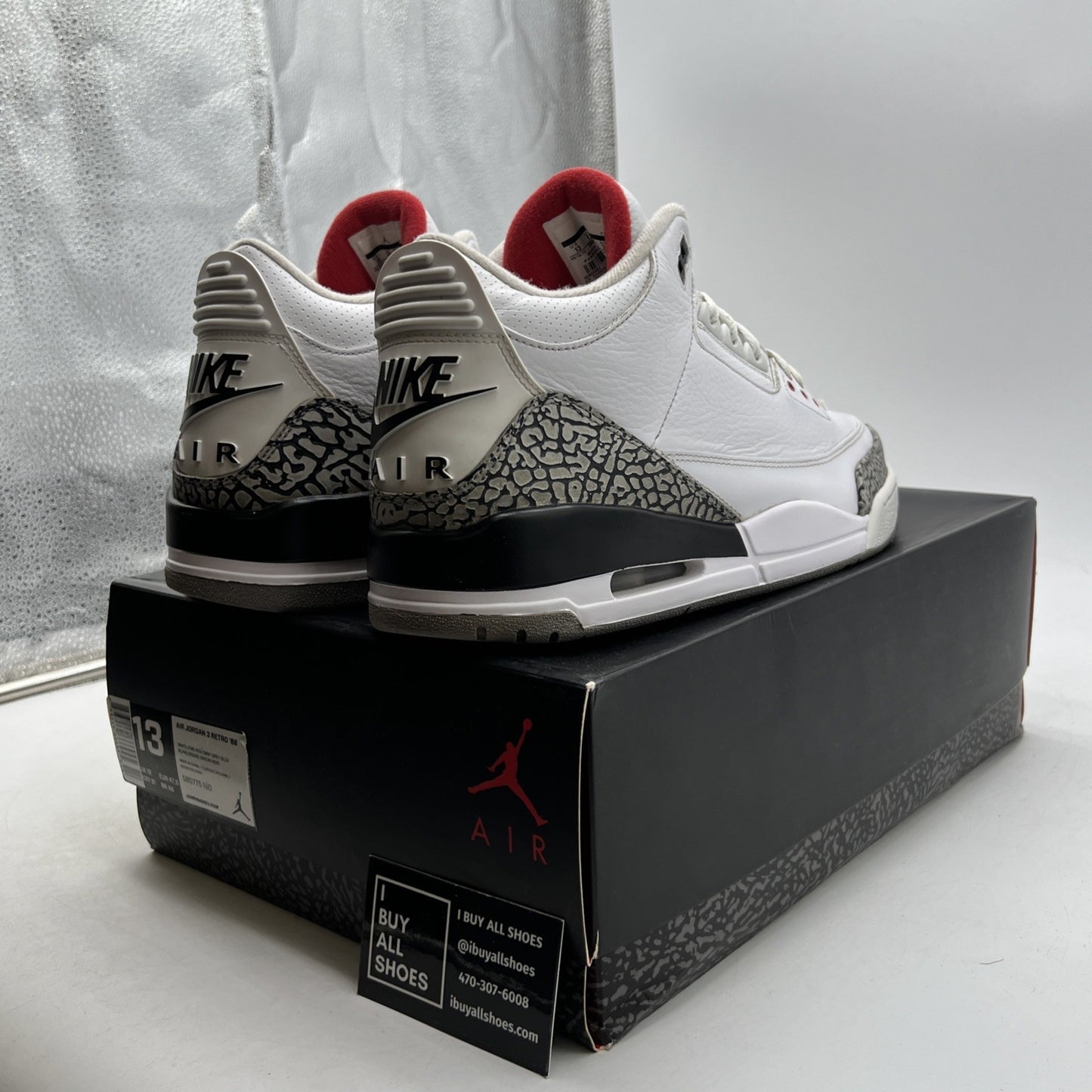Size 13 - Air Jordan 3 88 2013 (580775-160)