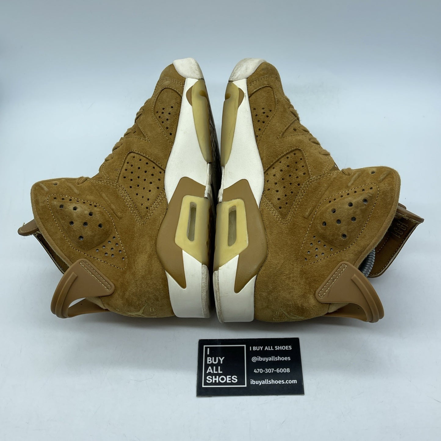 Size 8 - Air Jordan 6 Retro Wheat Brown Suede (384664-705)