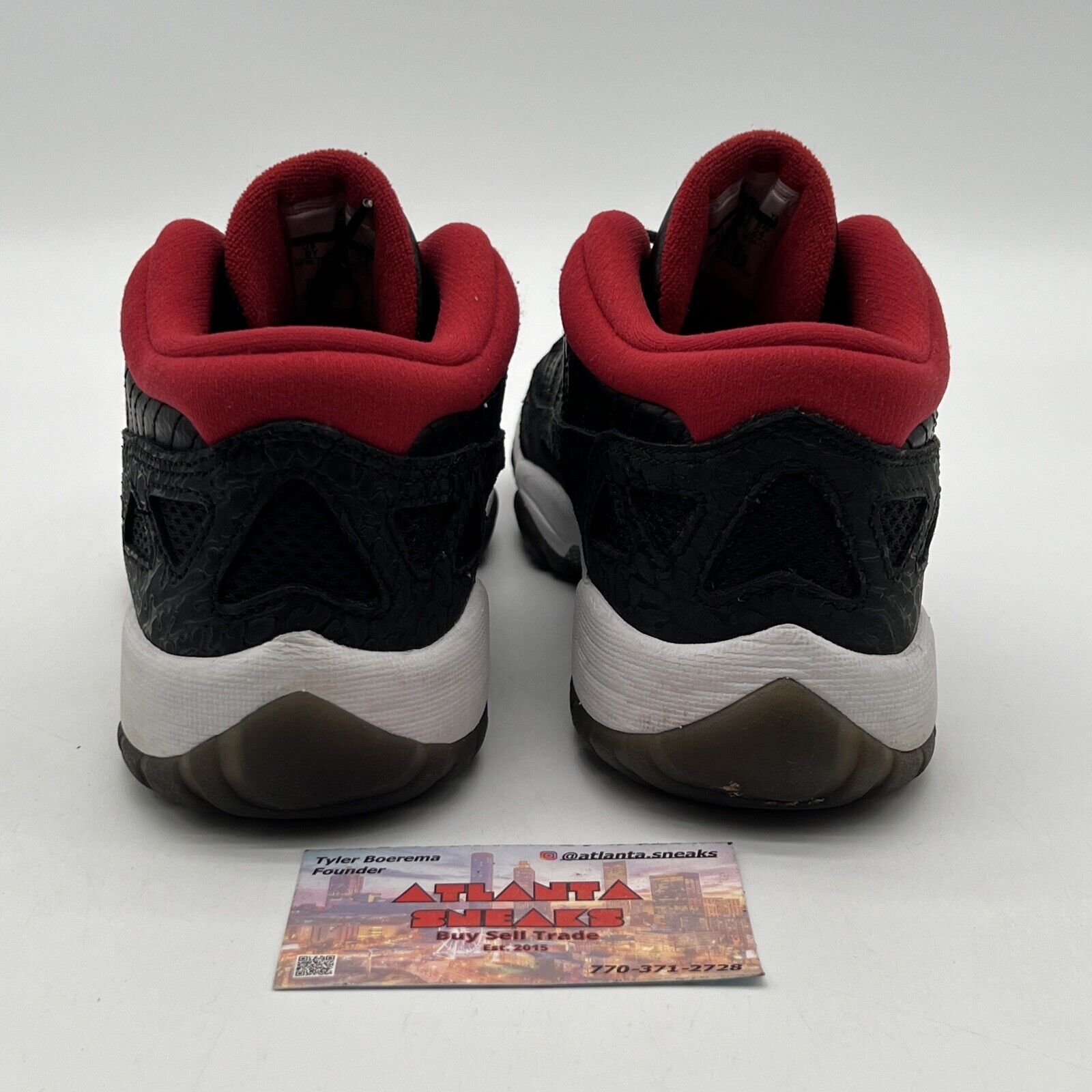 Size 6Y - NIKE AIR JORDAN 11 RETRO LOW (GS)  (306006-001)