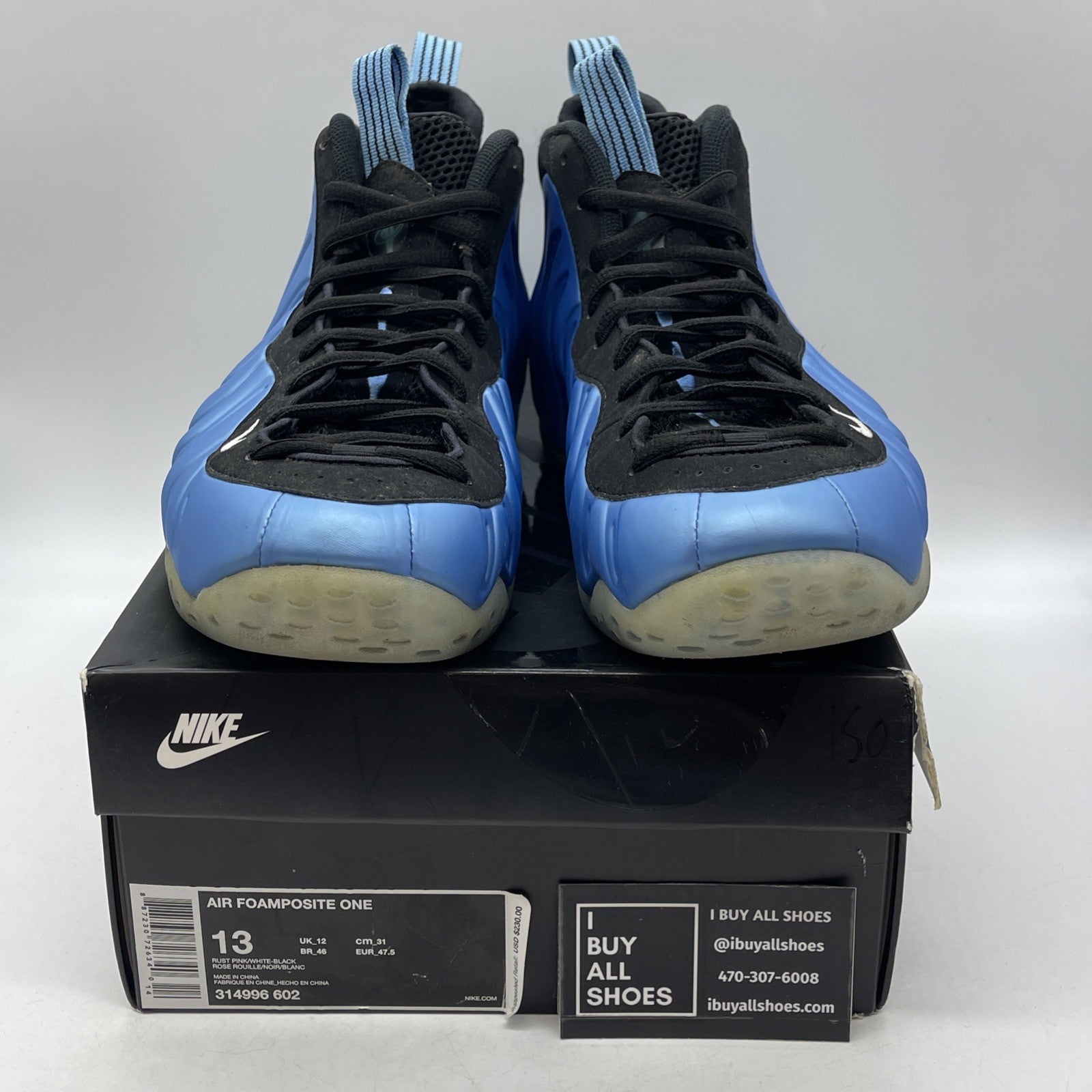 Size 13 - Nike Air Foamposite One Elemental Rose (314996-602)